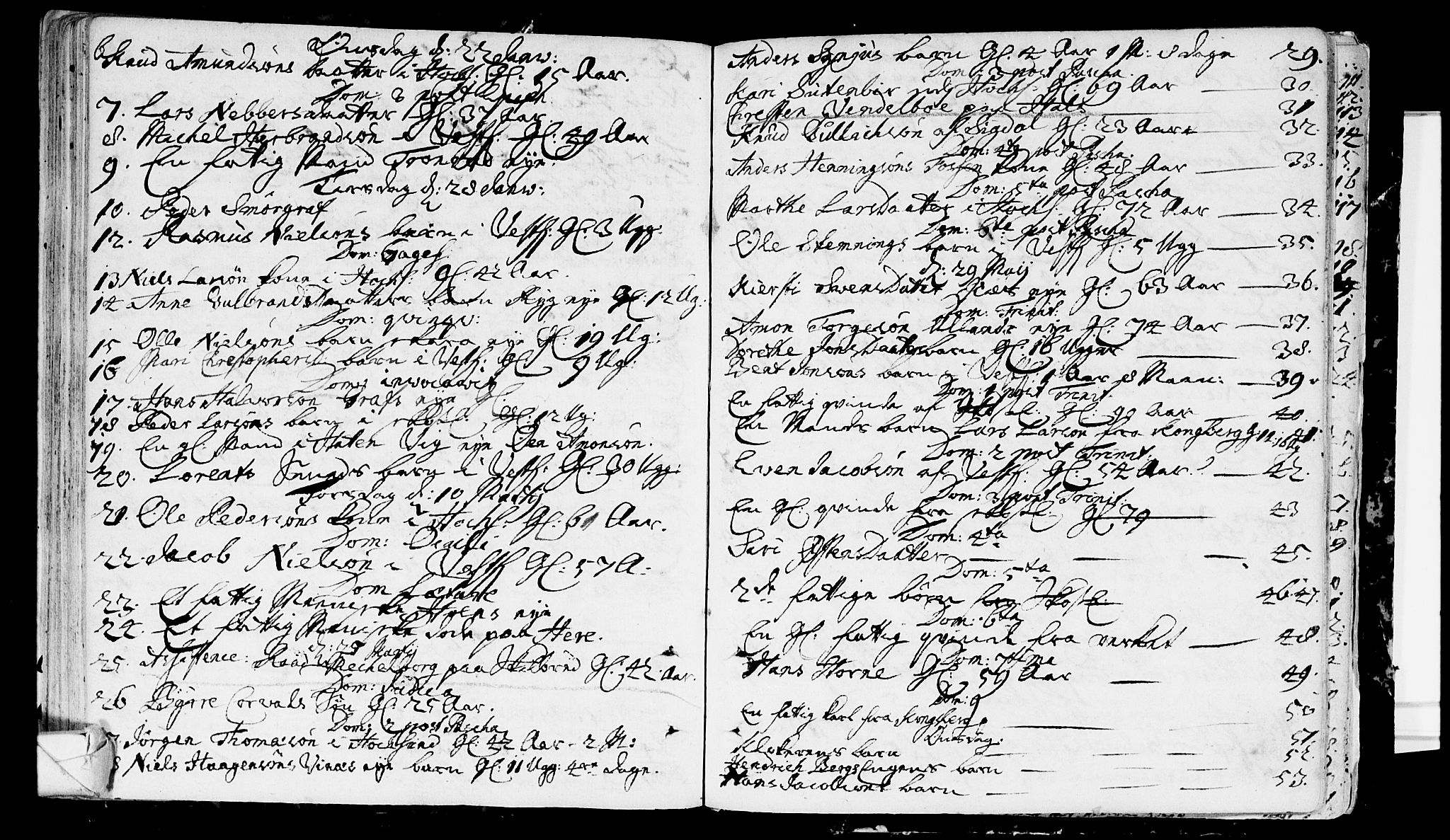 Eiker kirkebøker, AV/SAKO-A-4/F/Fa/L0006: Parish register (official) no. I 6 /1, 1705-1733