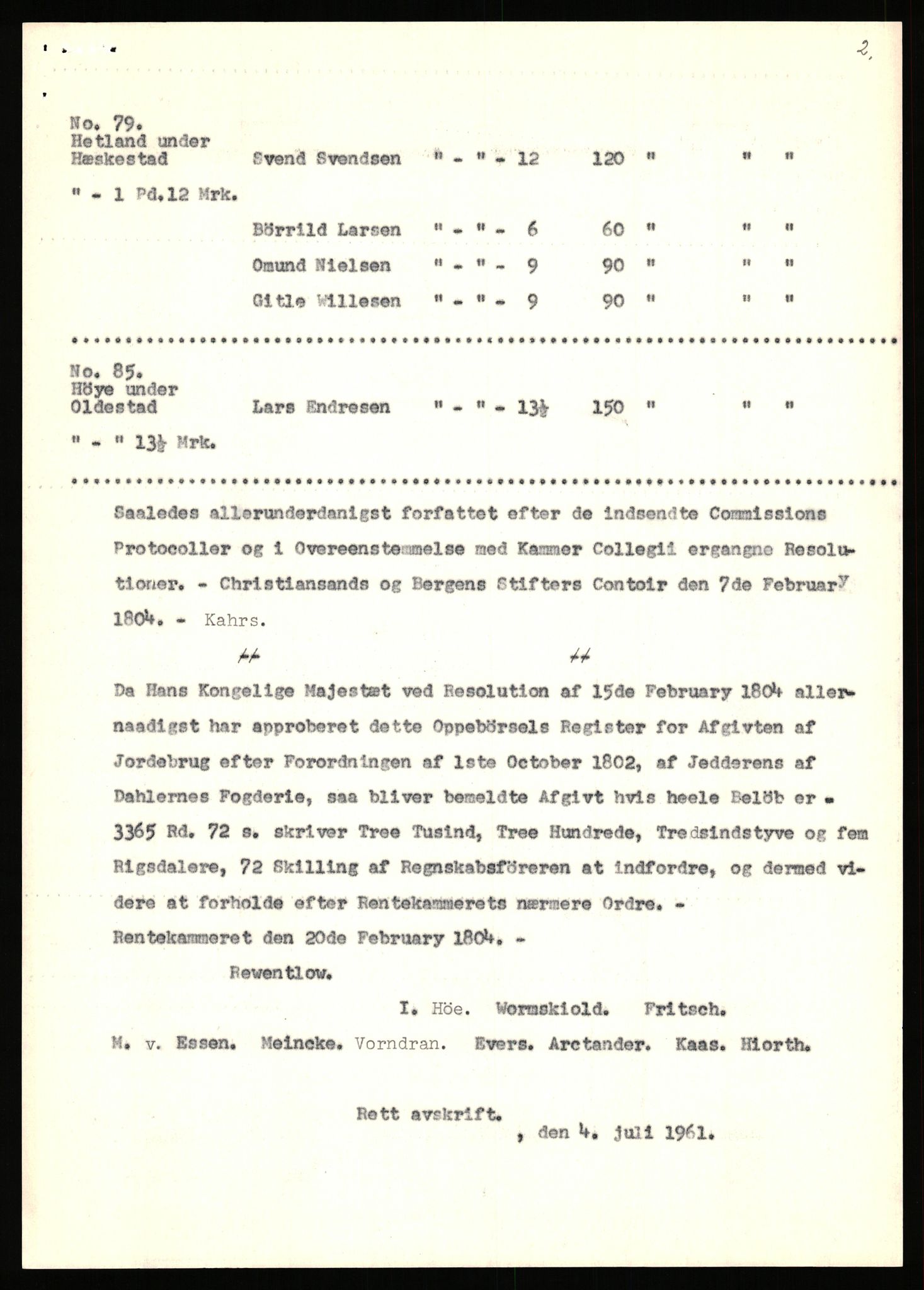 Statsarkivet i Stavanger, SAST/A-101971/03/Y/Yj/L0031: Avskrifter sortert etter gårdsnavn: Harveland - Hauge nedre, 1750-1930, p. 264