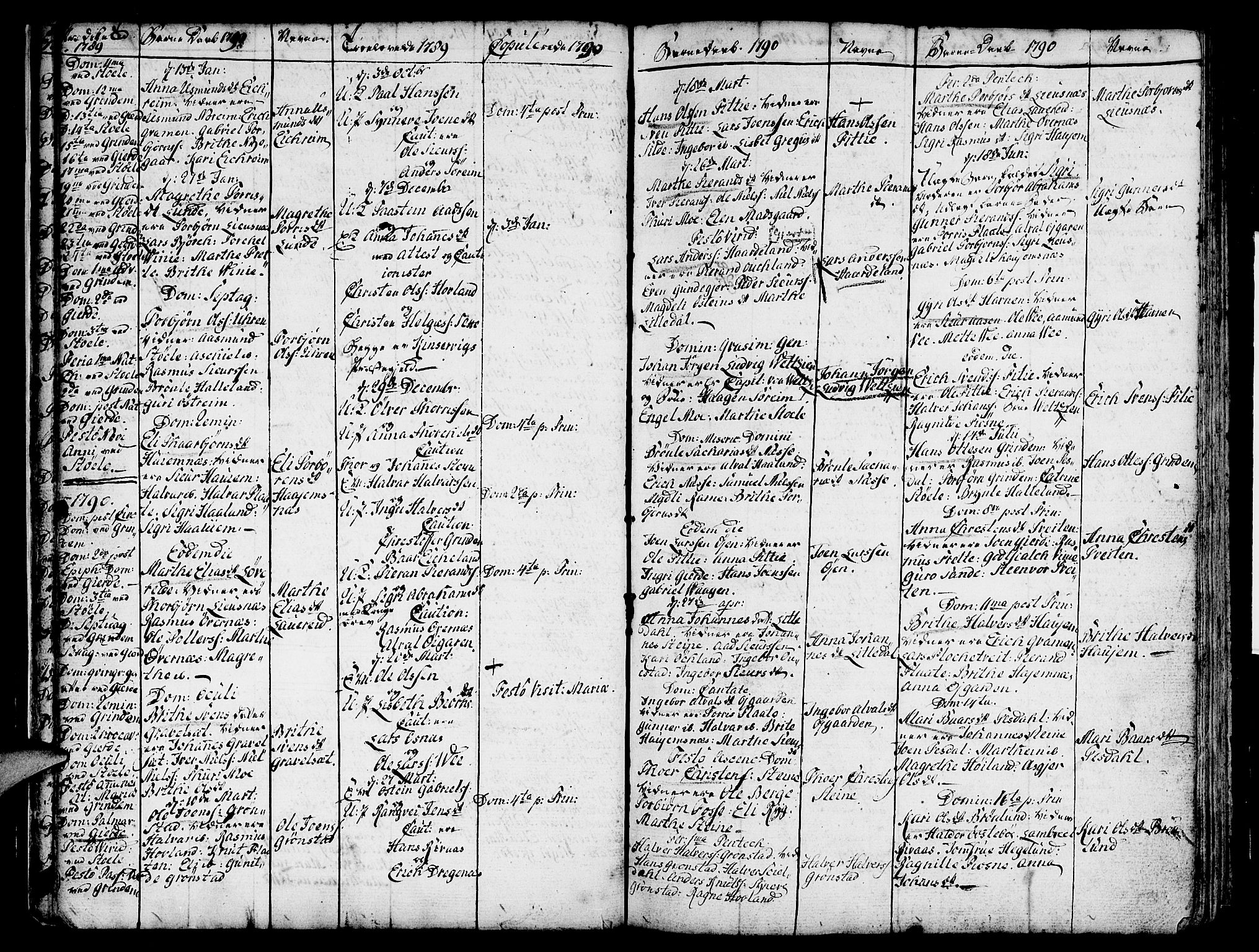 Etne sokneprestembete, SAB/A-75001/H/Haa: Parish register (official) no. A 4, 1782-1807, p. 17