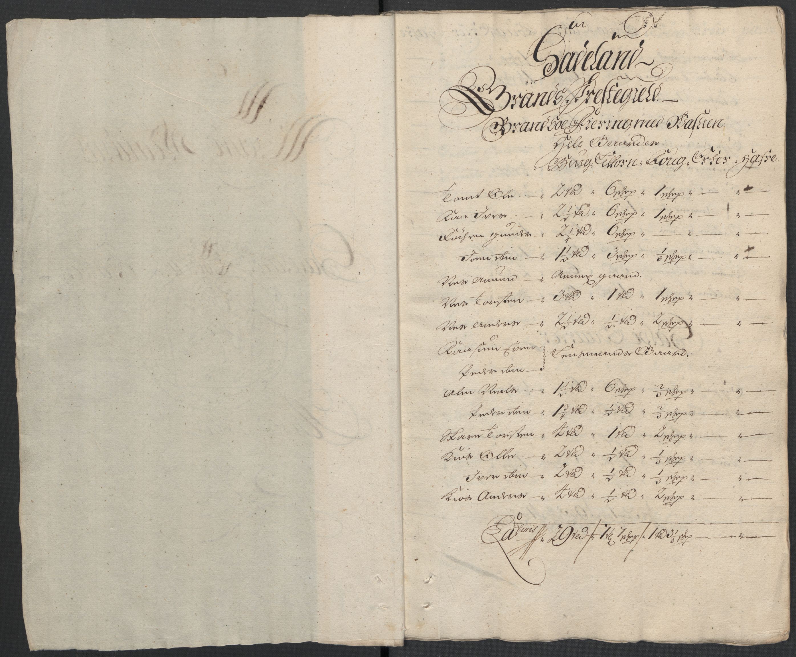 Rentekammeret inntil 1814, Reviderte regnskaper, Fogderegnskap, AV/RA-EA-4092/R18/L1298: Fogderegnskap Hadeland, Toten og Valdres, 1700, p. 241