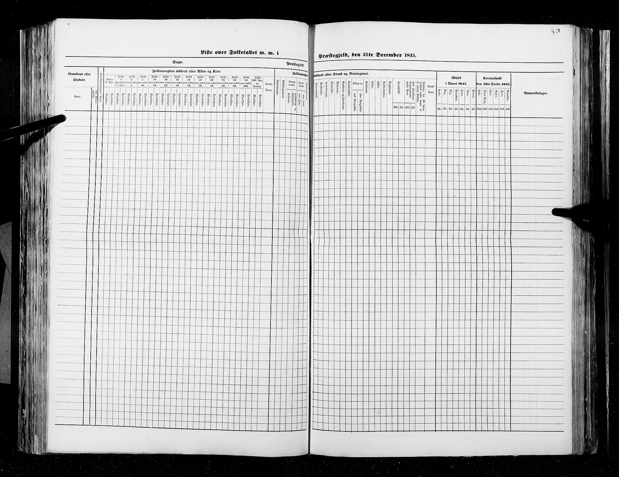 RA, Census 1845, vol. 9B: Nordland amt, 1845, p. 400