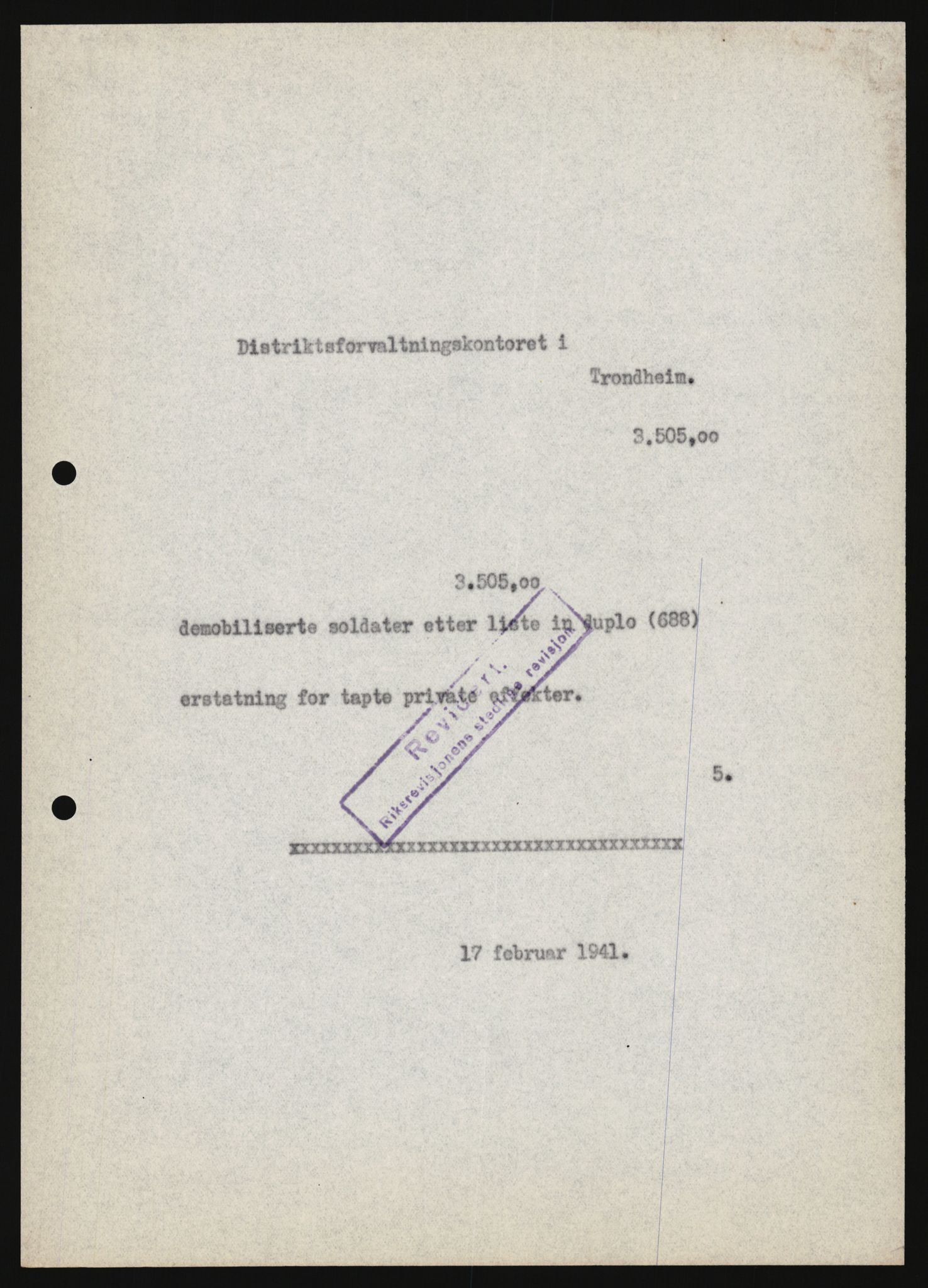 Justisdepartementet, Oppgjørsavdelingen, AV/RA-S-1056/G/Ga/L0005: Anvisningsliste nr. 385-388, 390-410, 662-725, 728-732, 736-740 og 1106-1140 over utbetalte effektsaker, 1940-1942, p. 913