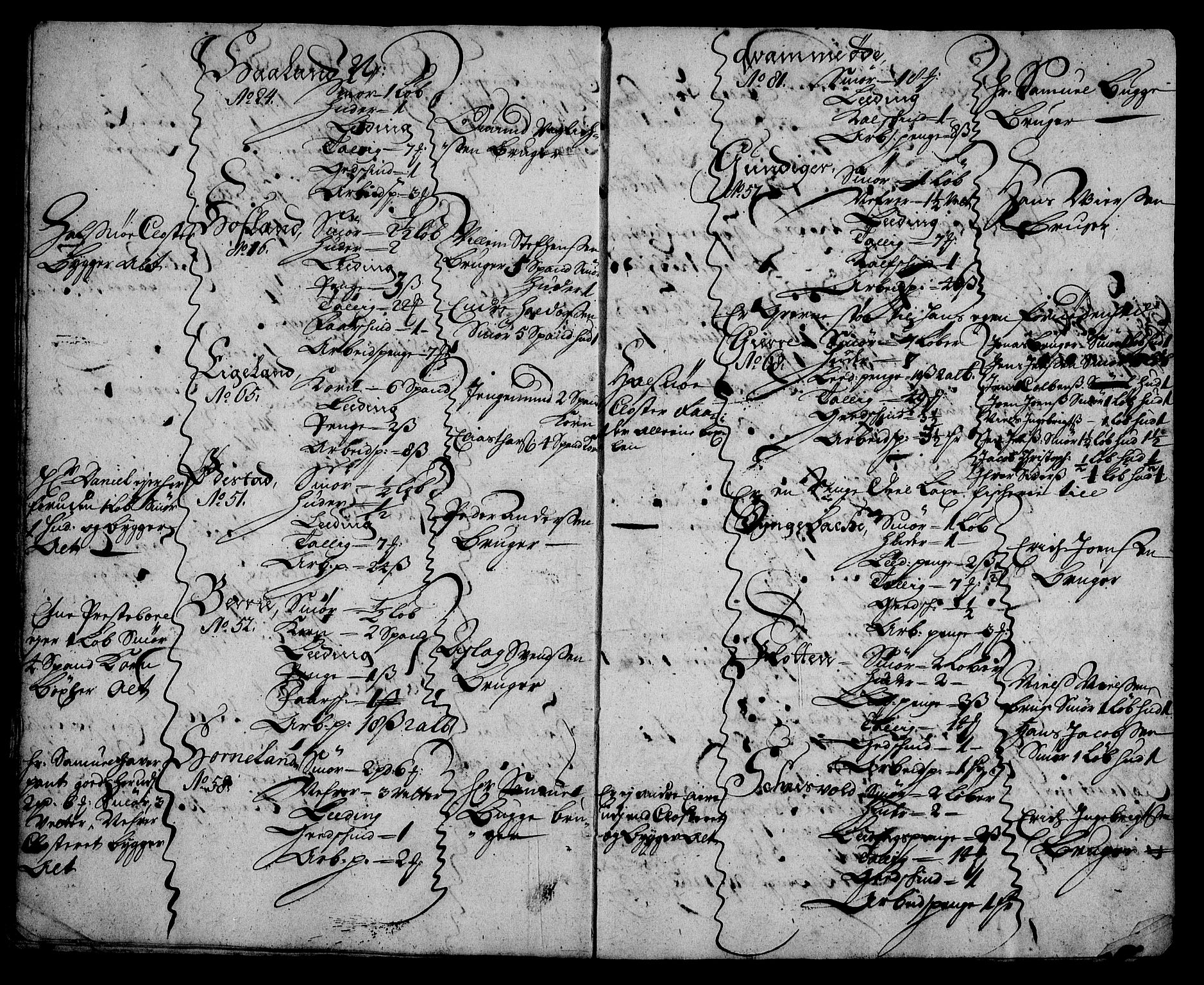 Rentekammeret inntil 1814, Realistisk ordnet avdeling, AV/RA-EA-4070/On/L0005: [Jj 6]: Forskjellige dokumenter om Halsnøy klosters gods, 1697-1770, p. 254