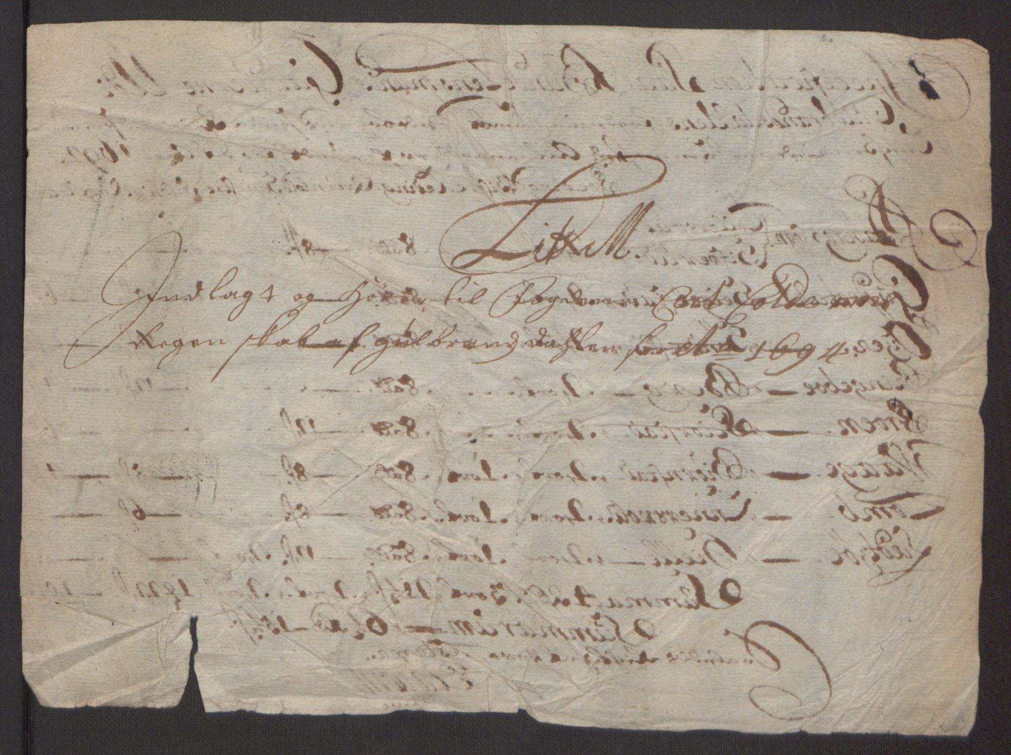 Rentekammeret inntil 1814, Reviderte regnskaper, Fogderegnskap, RA/EA-4092/R17/L1168: Fogderegnskap Gudbrandsdal, 1694, p. 372