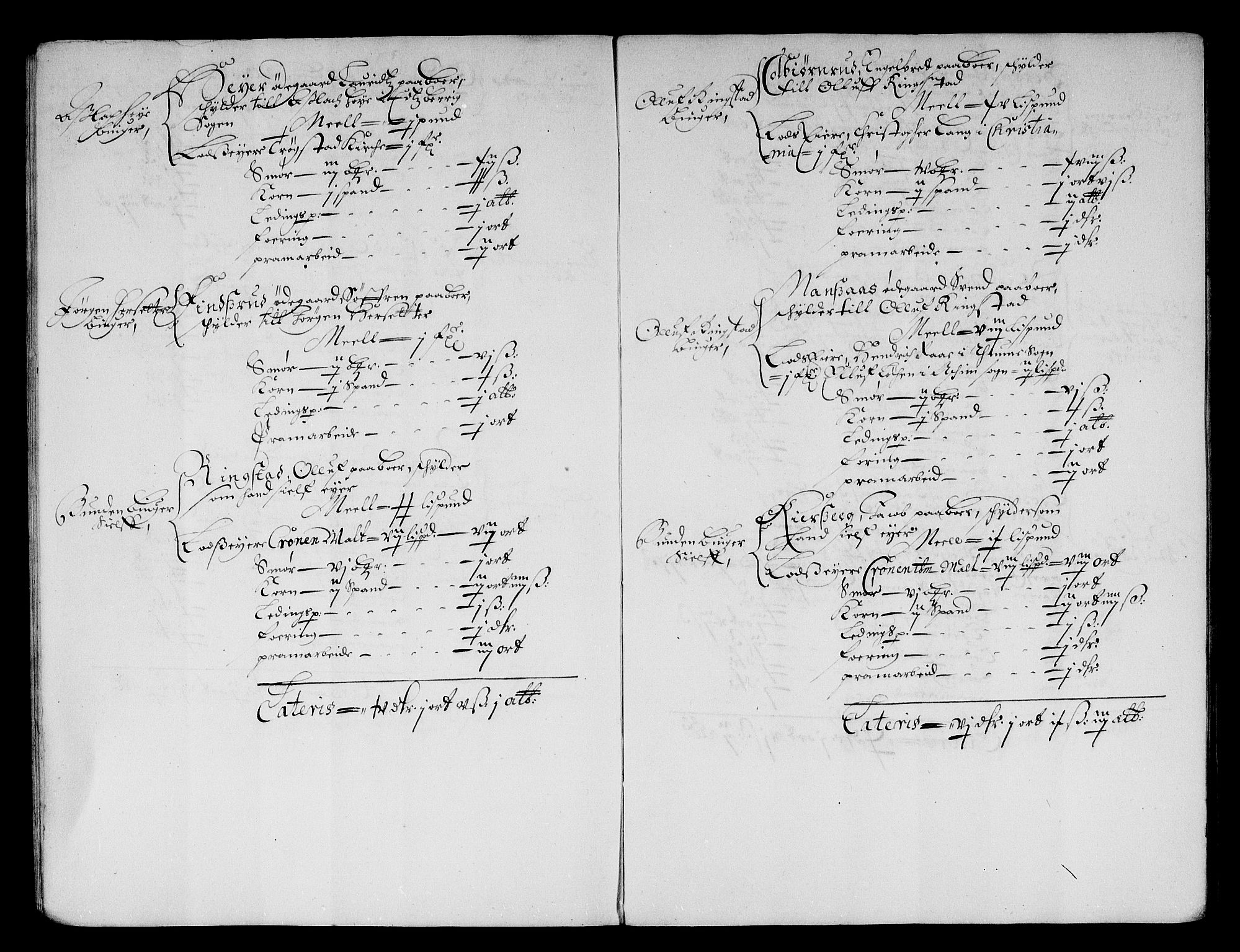 Rentekammeret inntil 1814, Reviderte regnskaper, Stiftamtstueregnskaper, Landkommissariatet på Akershus og Akershus stiftamt, AV/RA-EA-5869/R/Rb/L0061: Akershus stiftamt, 1669
