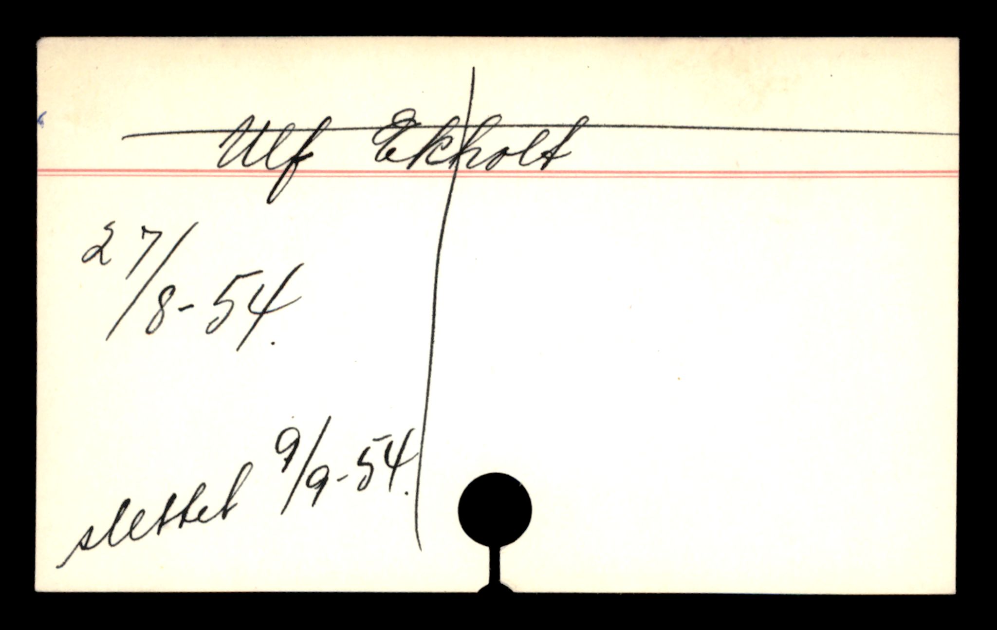 Oslo byfogd, Handelsregisteret, SAT/A-10867/G/Ga/Gad/L0068: Kartotekkort - Slettede foretak, Ul-Vic, 1890-1990
