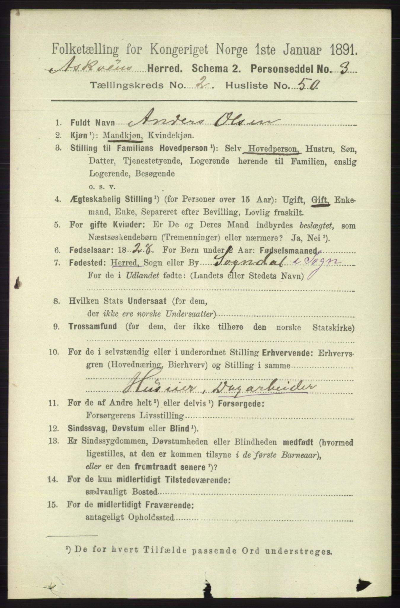 RA, 1891 census for 1247 Askøy, 1891, p. 1825