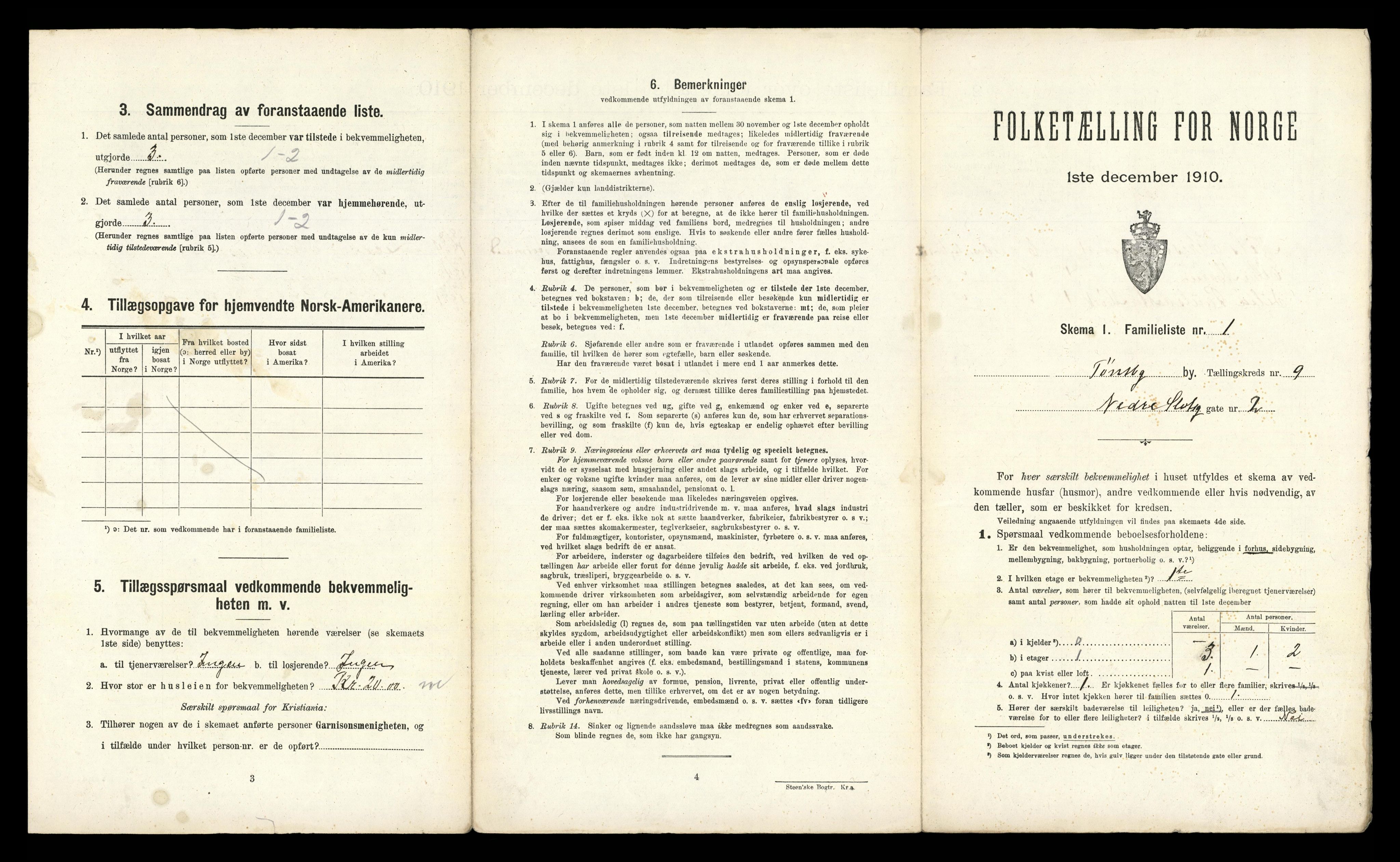 RA, 1910 census for Tønsberg, 1910, p. 3459