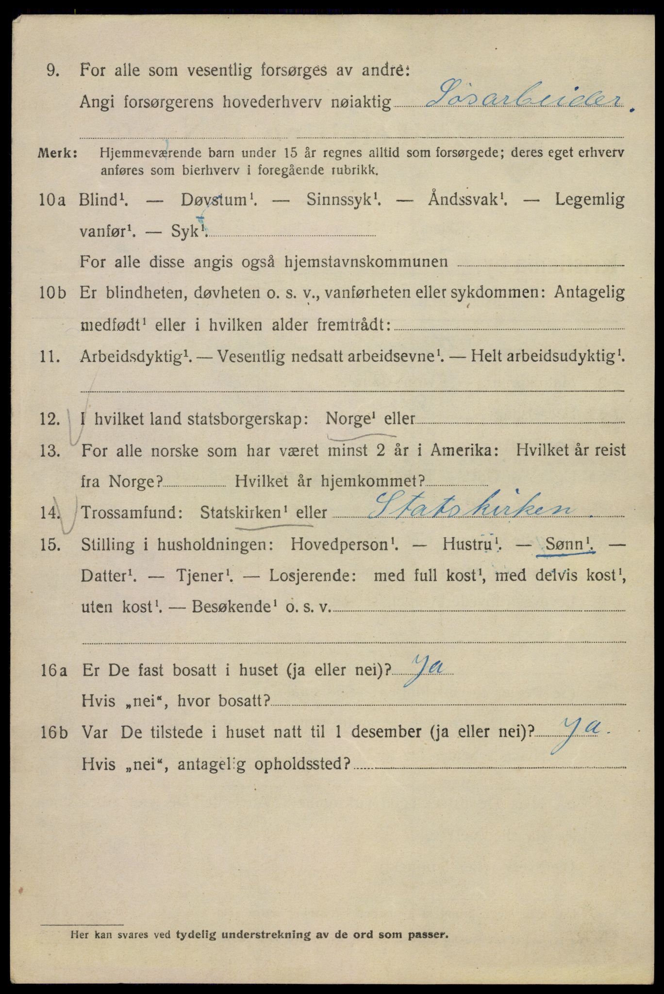 SAO, 1920 census for Kristiania, 1920, p. 293902