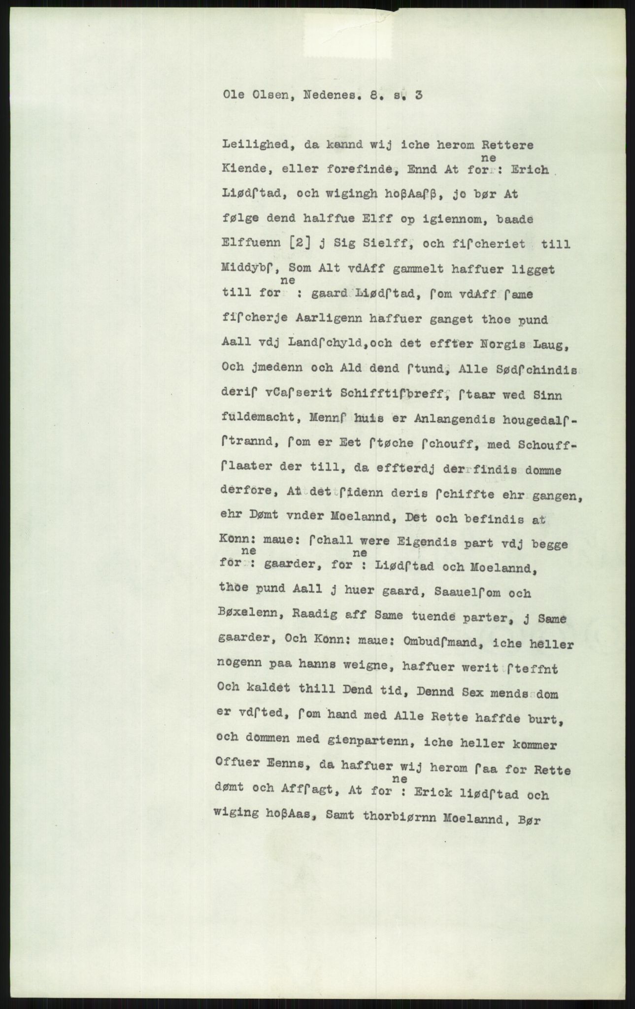 Samlinger til kildeutgivelse, Diplomavskriftsamlingen, AV/RA-EA-4053/H/Ha, p. 2977