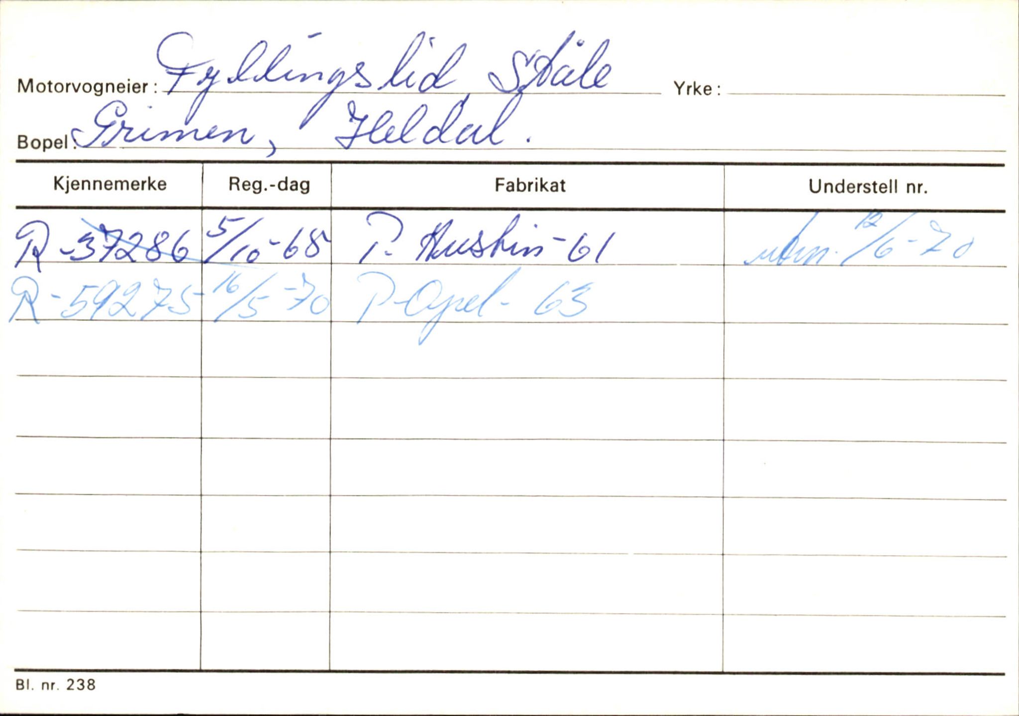 Statens vegvesen, Hordaland vegkontor, AV/SAB-A-5201/2/Ha/L0015: R-eierkort F-G, 1920-1971, p. 103