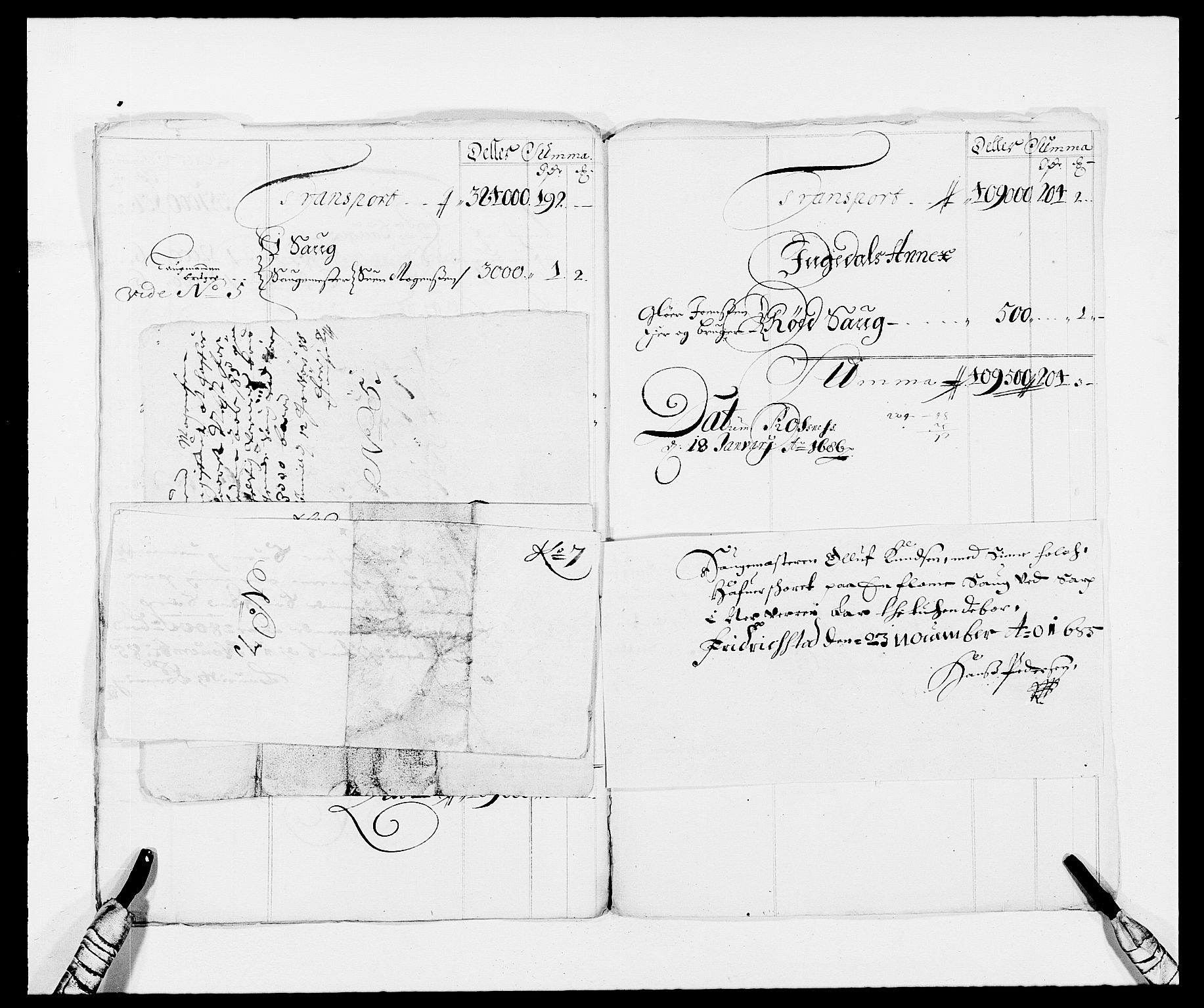 Rentekammeret inntil 1814, Reviderte regnskaper, Fogderegnskap, AV/RA-EA-4092/R01/L0006: Fogderegnskap Idd og Marker, 1685-1686, p. 168