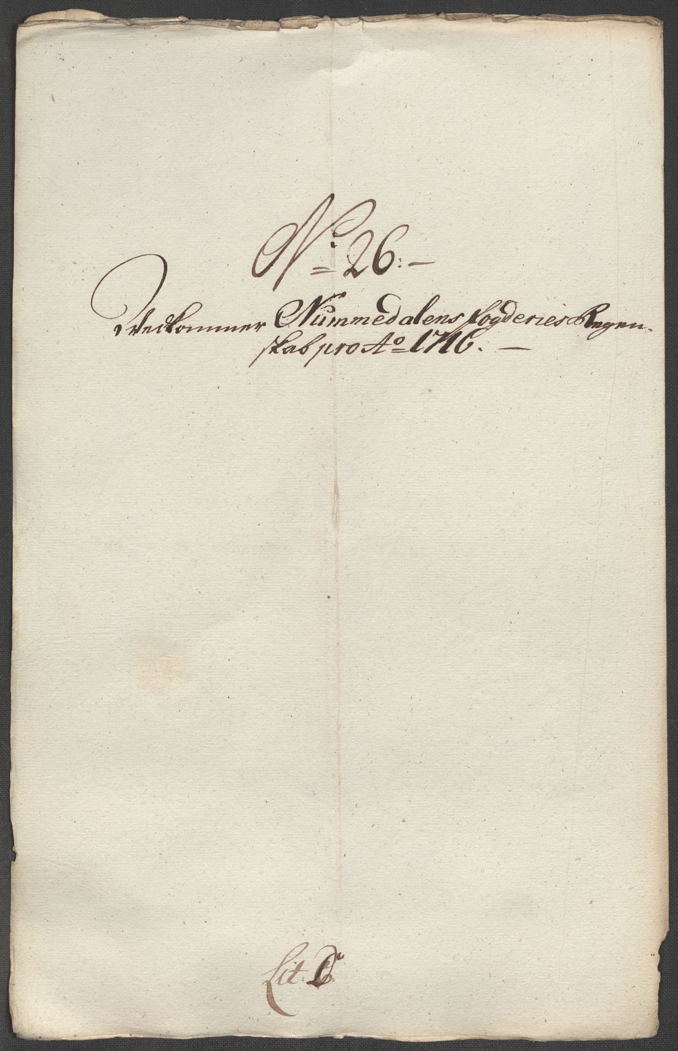 Rentekammeret inntil 1814, Reviderte regnskaper, Fogderegnskap, AV/RA-EA-4092/R64/L4437: Fogderegnskap Namdal, 1716, p. 190