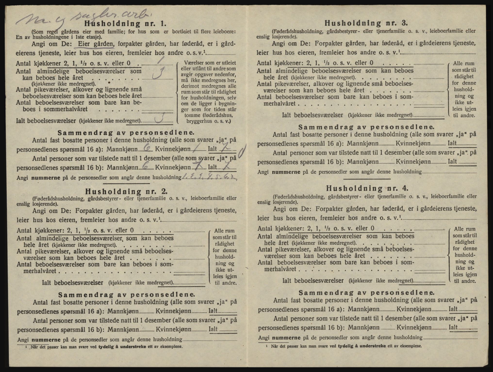 SAO, 1920 census for Glemmen, 1920, p. 2080