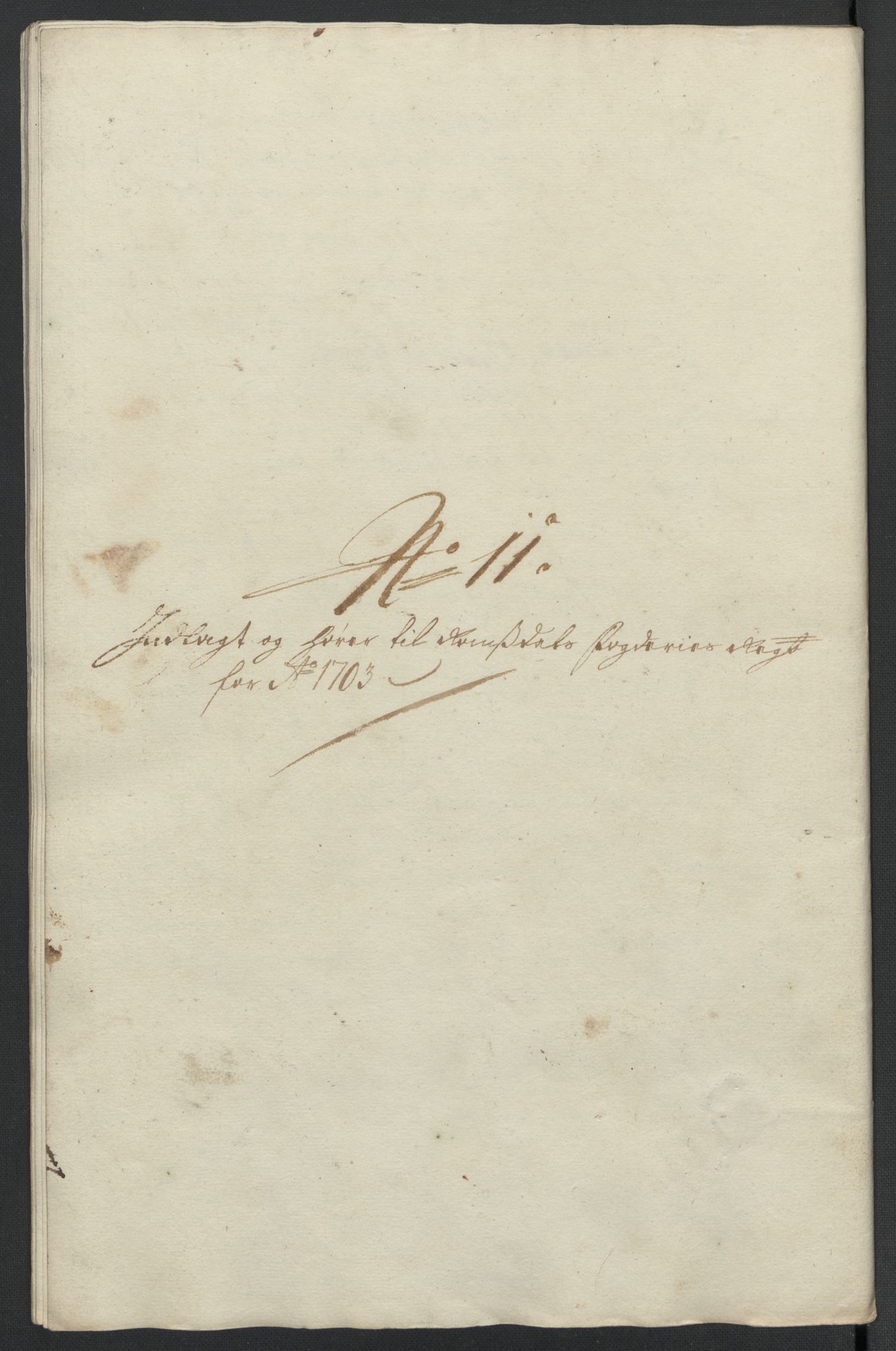 Rentekammeret inntil 1814, Reviderte regnskaper, Fogderegnskap, AV/RA-EA-4092/R55/L3656: Fogderegnskap Romsdal, 1703-1705, p. 116