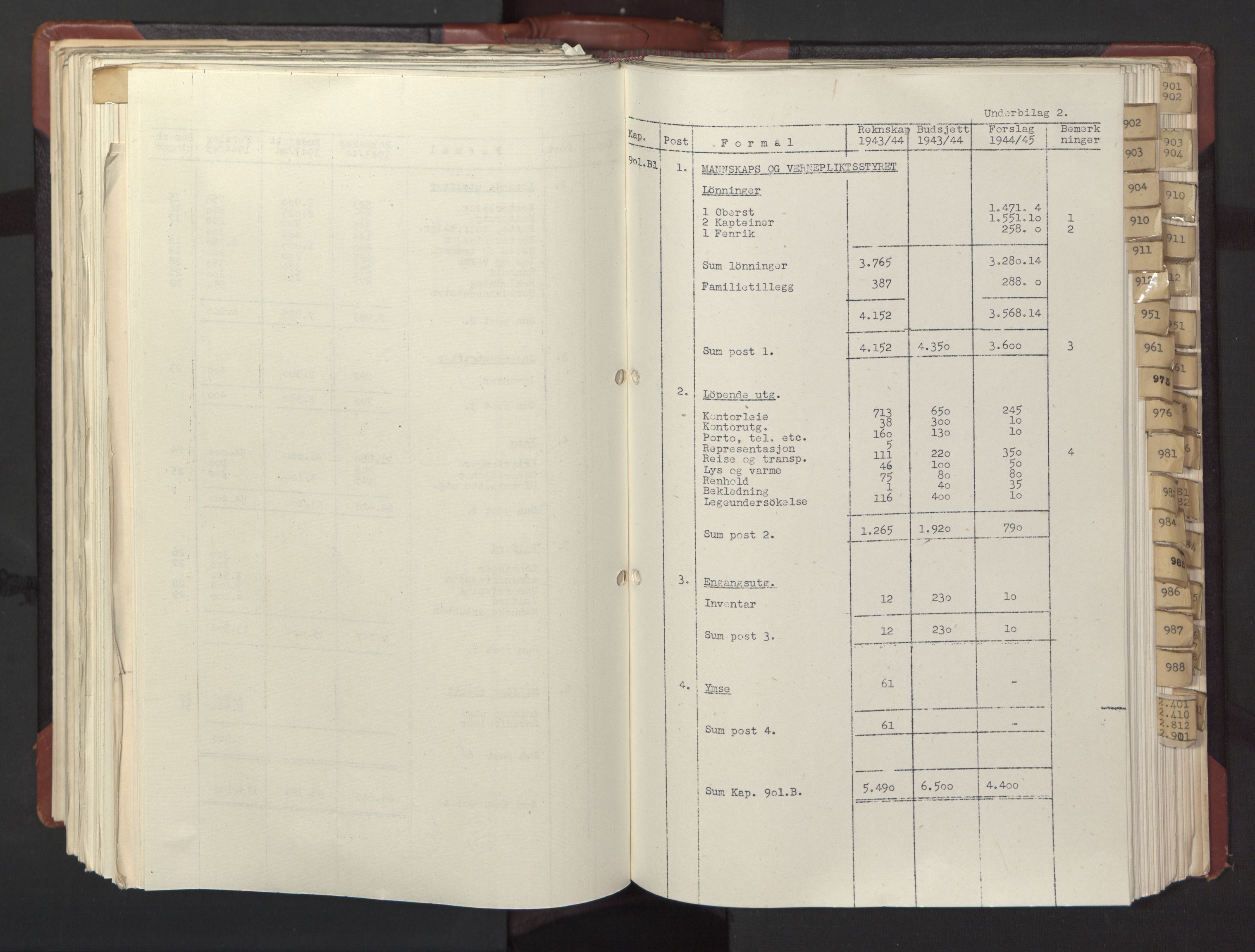 Statsrådssekretariatet, AV/RA-S-1001/A/Ac/L0126: Kgl. res. 12/1-25/5, 1945, p. 408