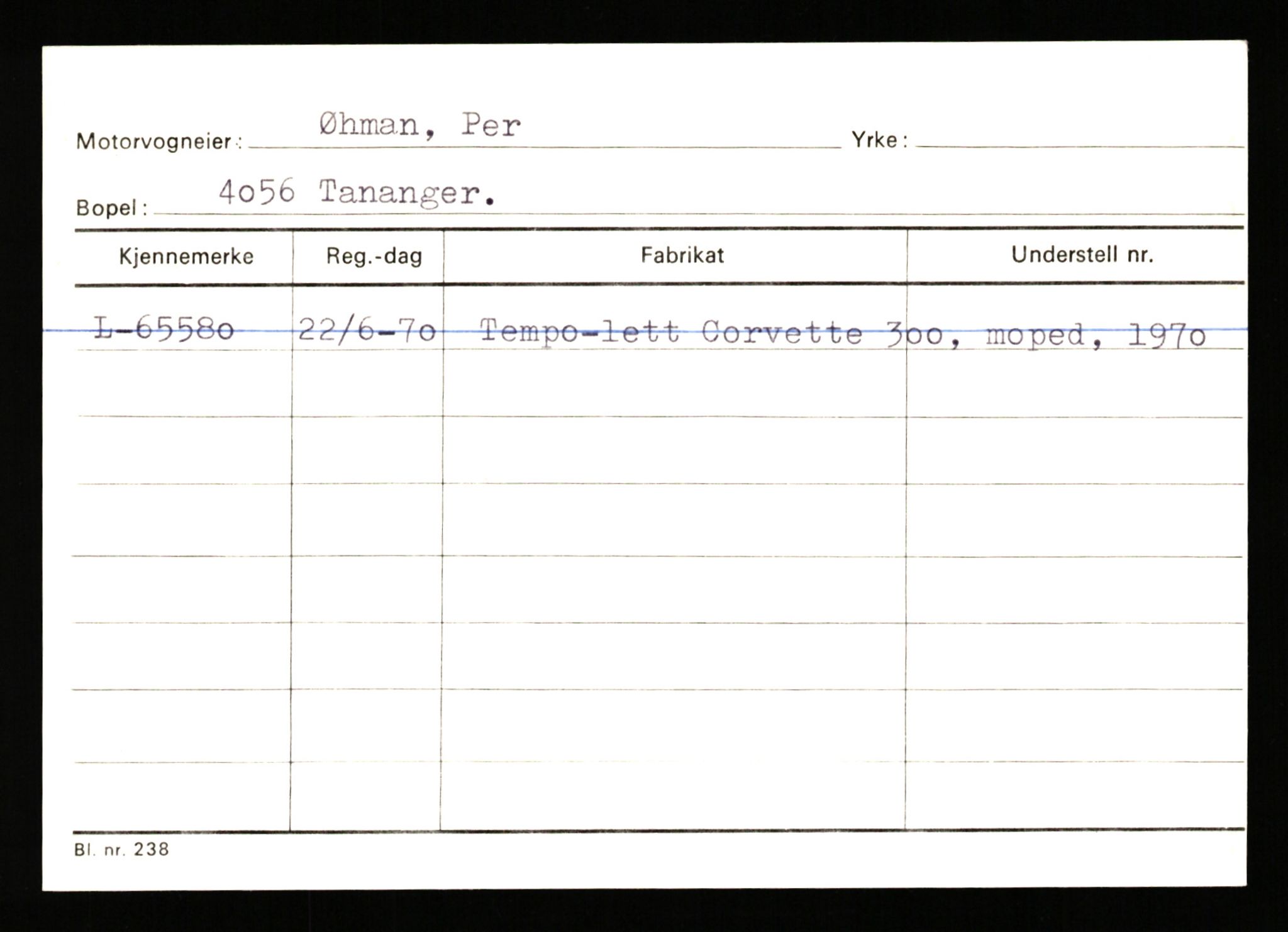 Stavanger trafikkstasjon, SAST/A-101942/0/H/L0043: Viste - Øksendal, 1930-1971, p. 2396