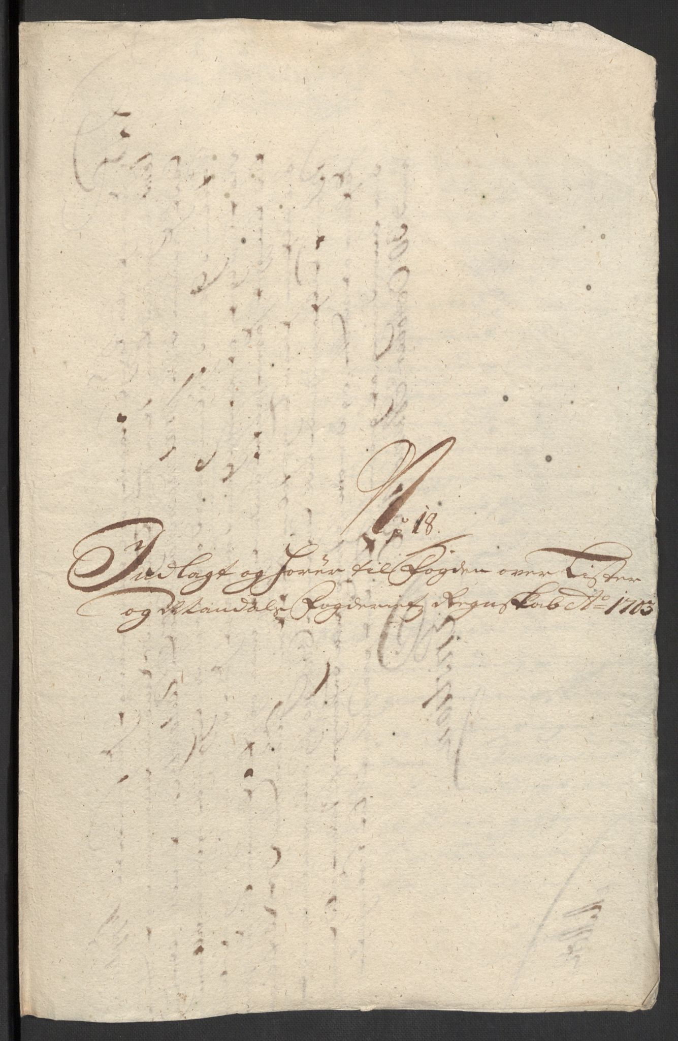 Rentekammeret inntil 1814, Reviderte regnskaper, Fogderegnskap, RA/EA-4092/R43/L2550: Fogderegnskap Lista og Mandal, 1703-1704, p. 134