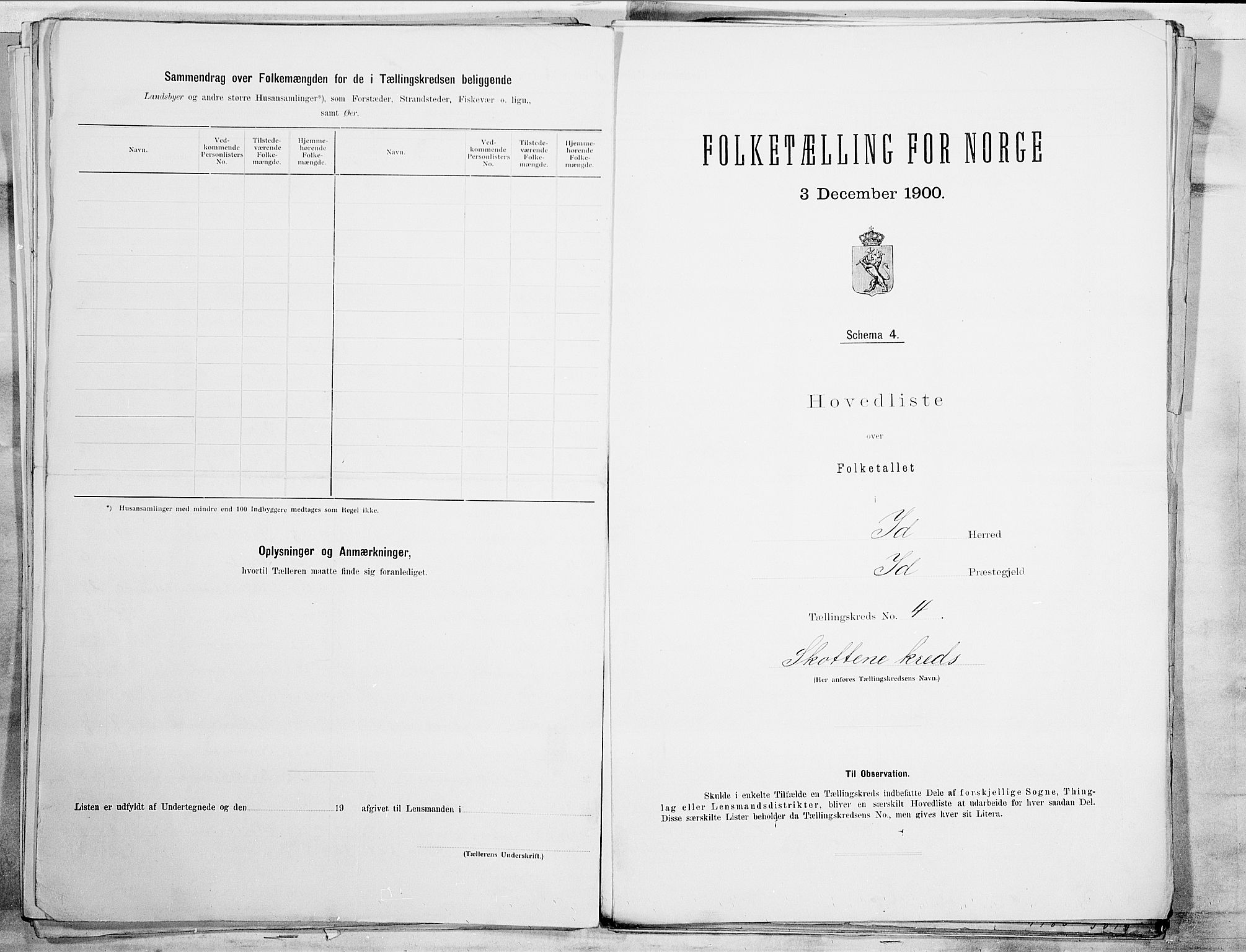SAO, 1900 census for Idd, 1900, p. 25