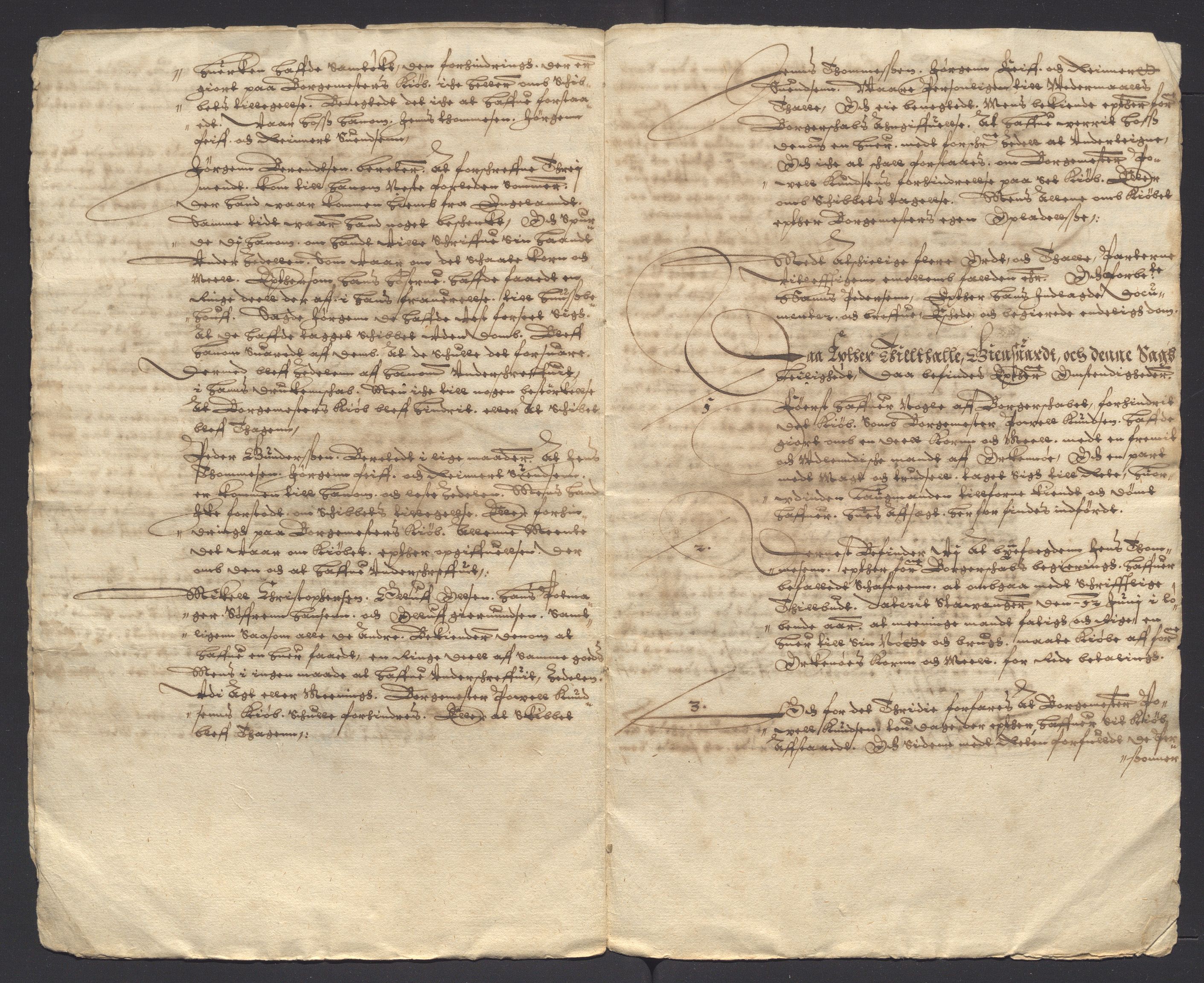 Stavanger len, AV/SAST-A-101870/Oa/L0016: Dommer, brev m.m., 1615-1644, p. 293