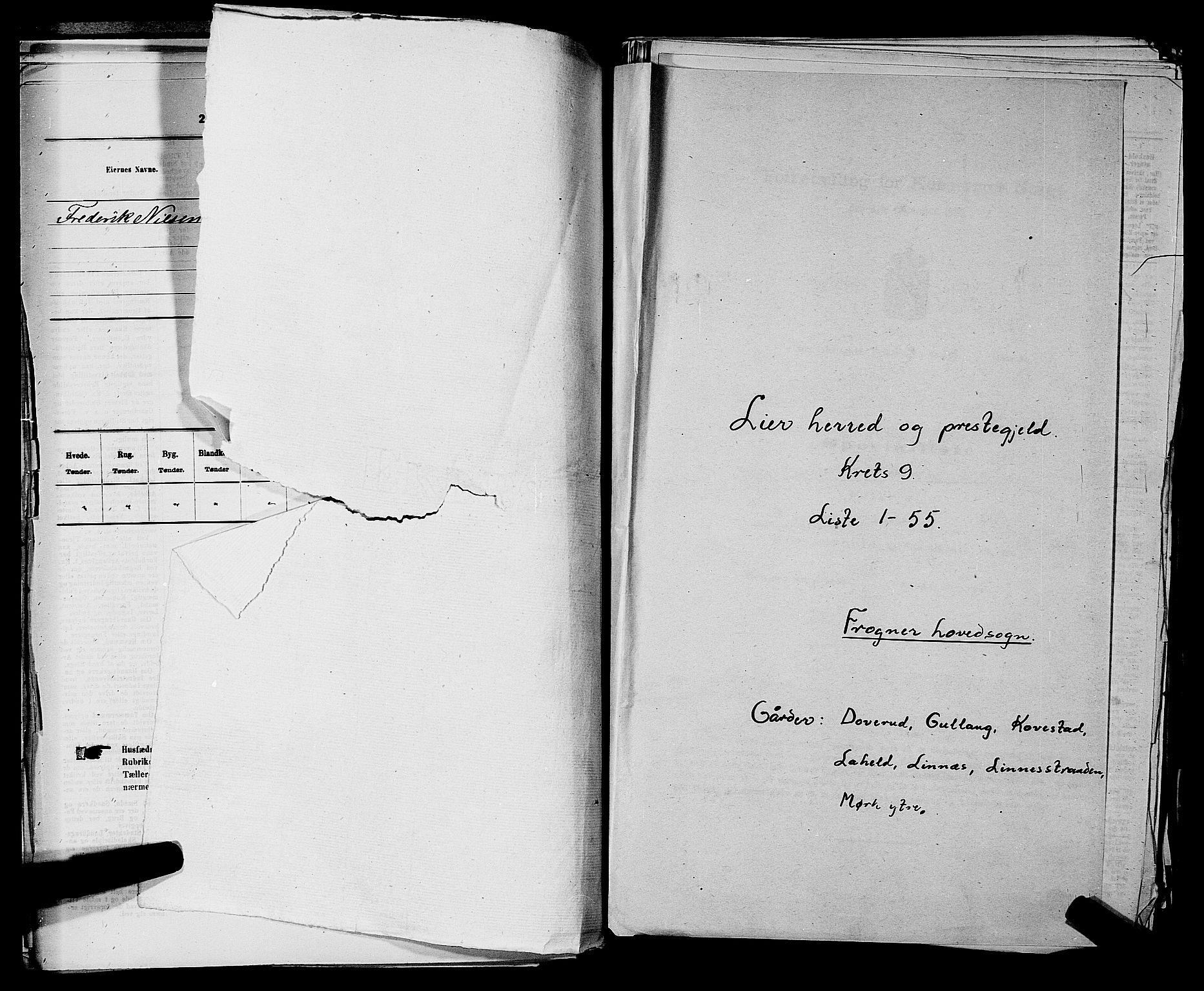 SAKO, 1875 census for 0626P Lier, 1875, p. 1490