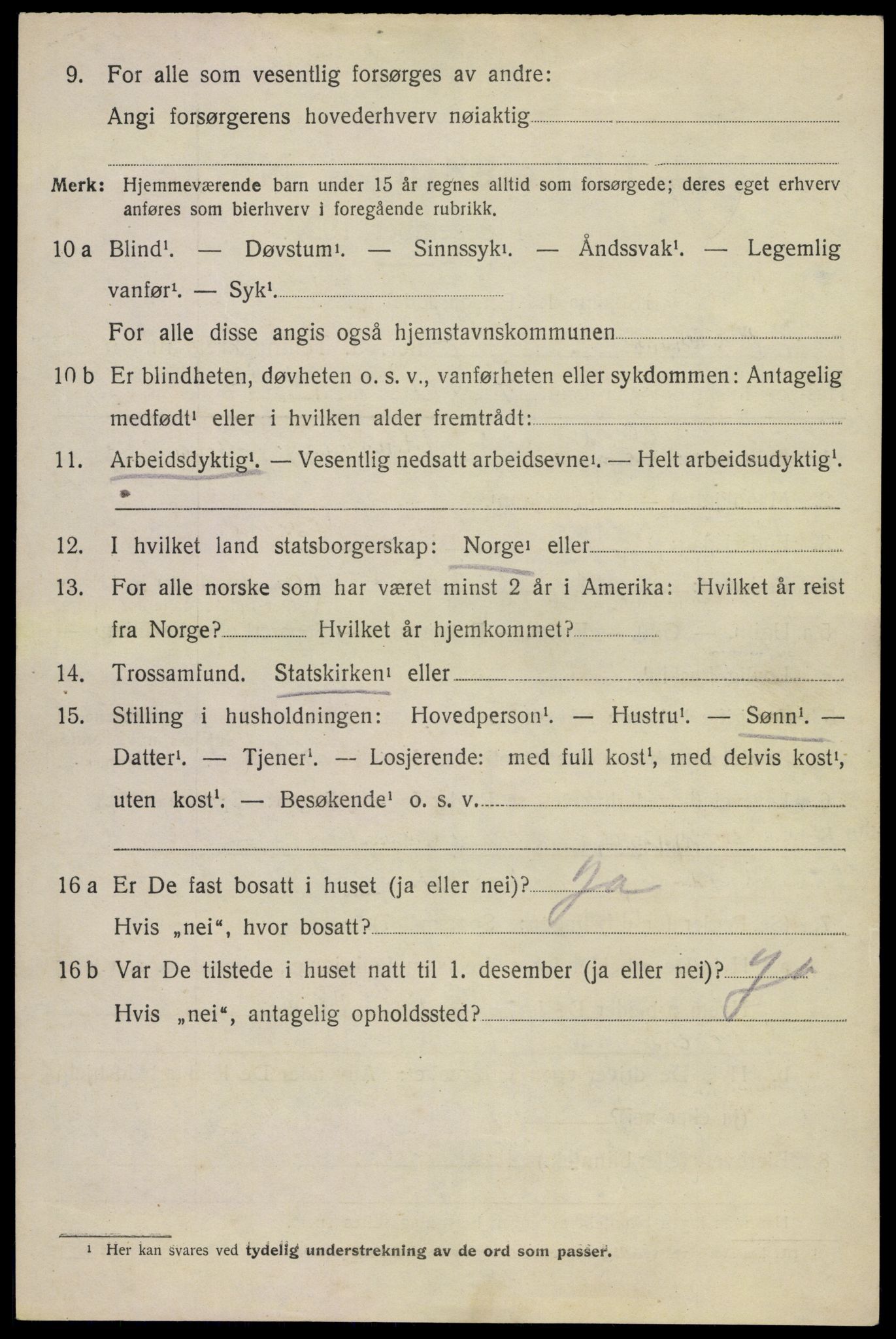 SAKO, 1920 census for Lardal, 1920, p. 5836