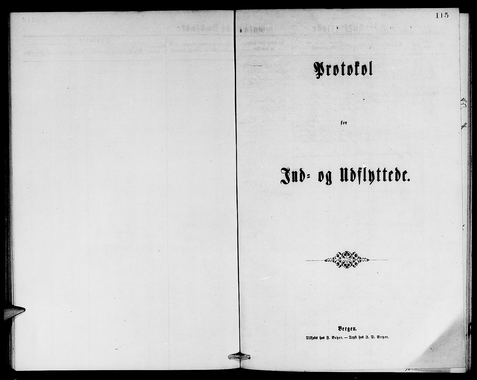 Etne sokneprestembete, SAB/A-75001/H/Hab: Parish register (copy) no. A 4, 1874-1878, p. 115