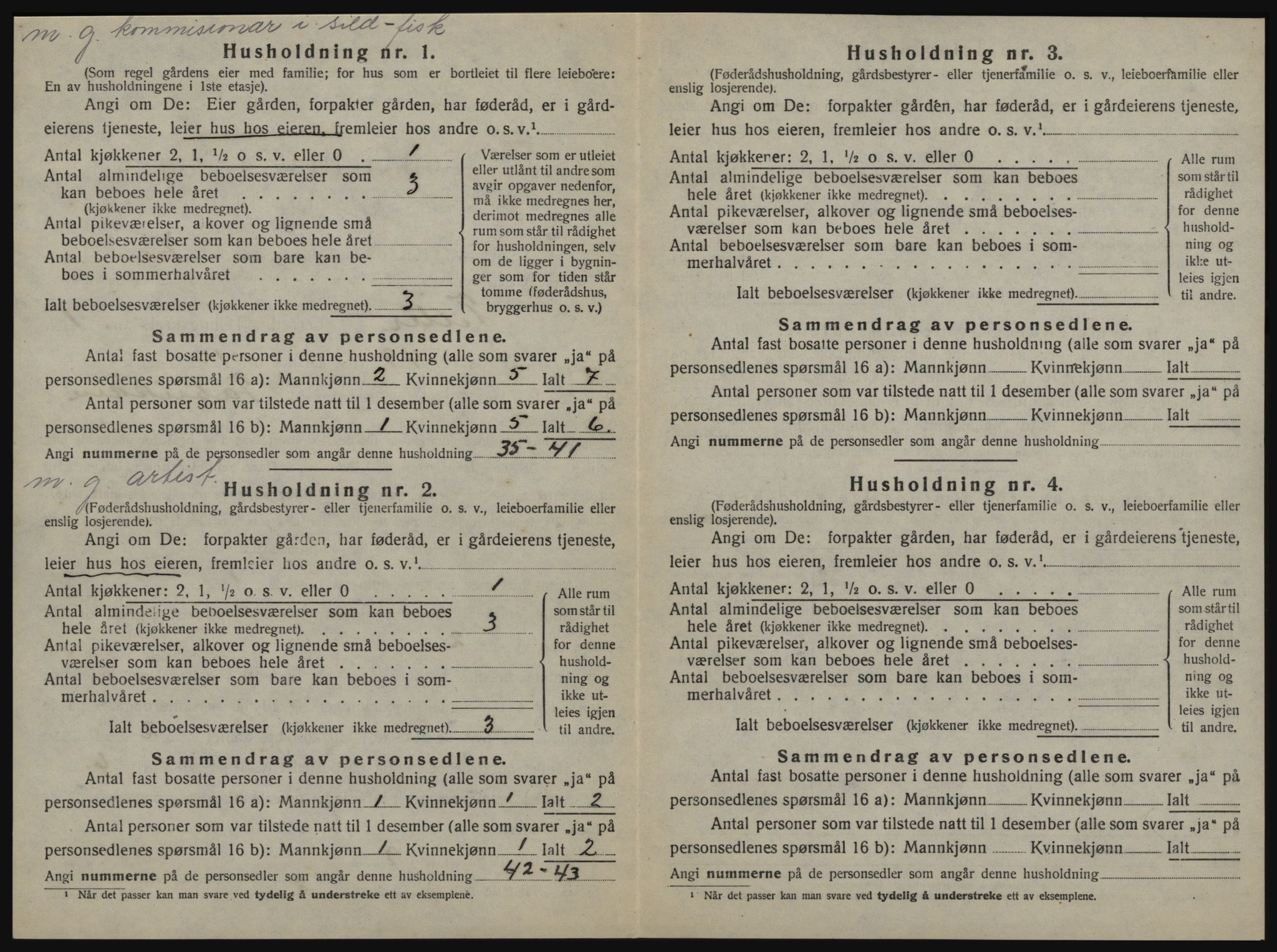 SAT, 1920 census for Tiller, 1920, p. 32