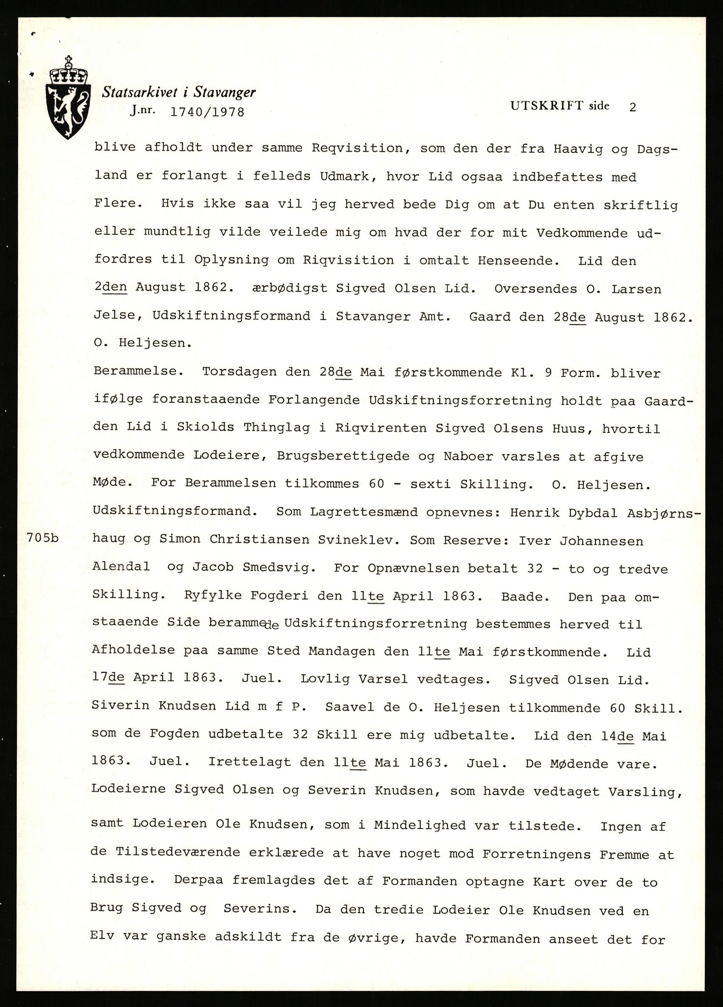 Statsarkivet i Stavanger, AV/SAST-A-101971/03/Y/Yj/L0053: Avskrifter sortert etter gårdsnavn: Leigvam - Liland, 1750-1930, p. 242