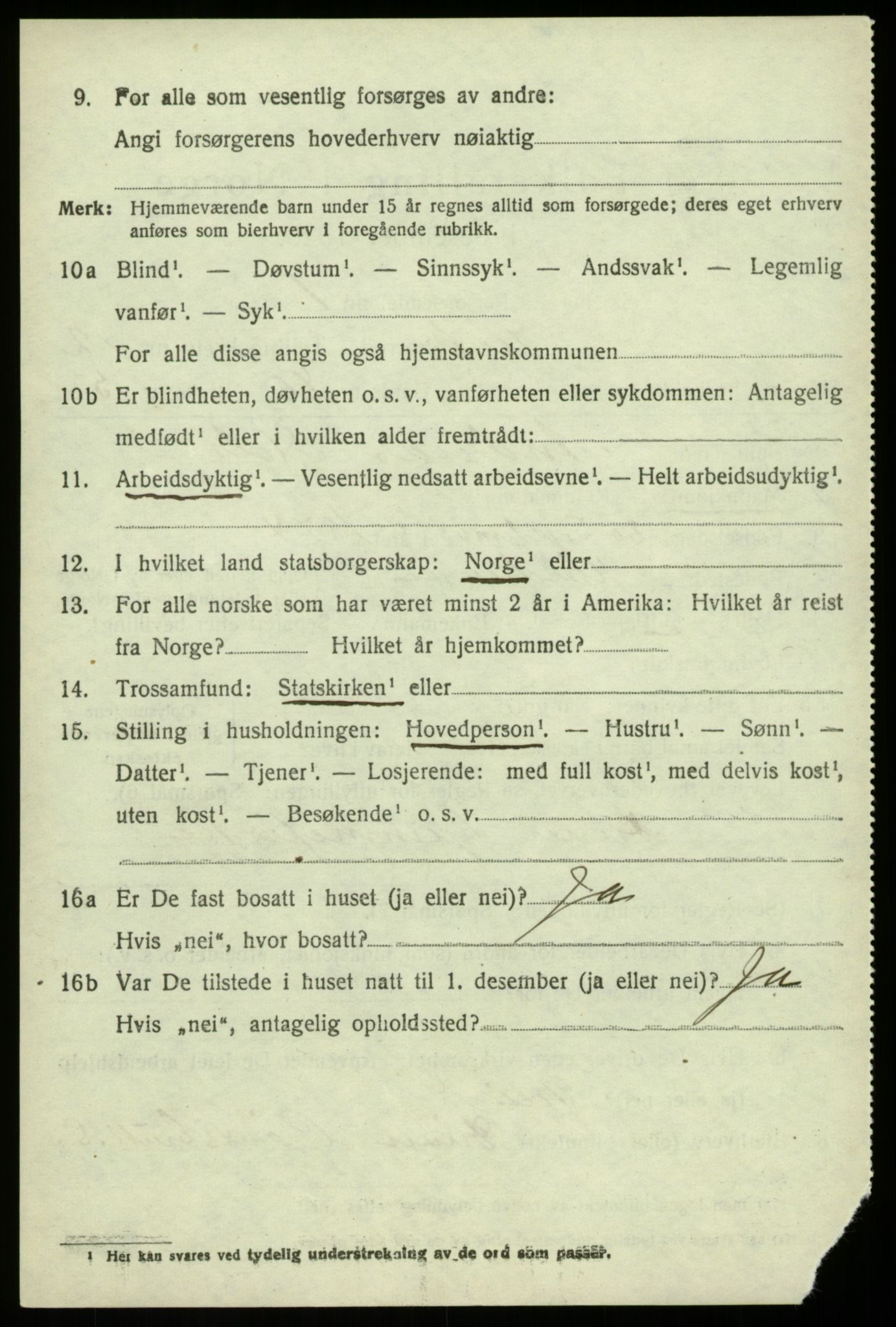 SAB, 1920 census for Herdla, 1920, p. 8902