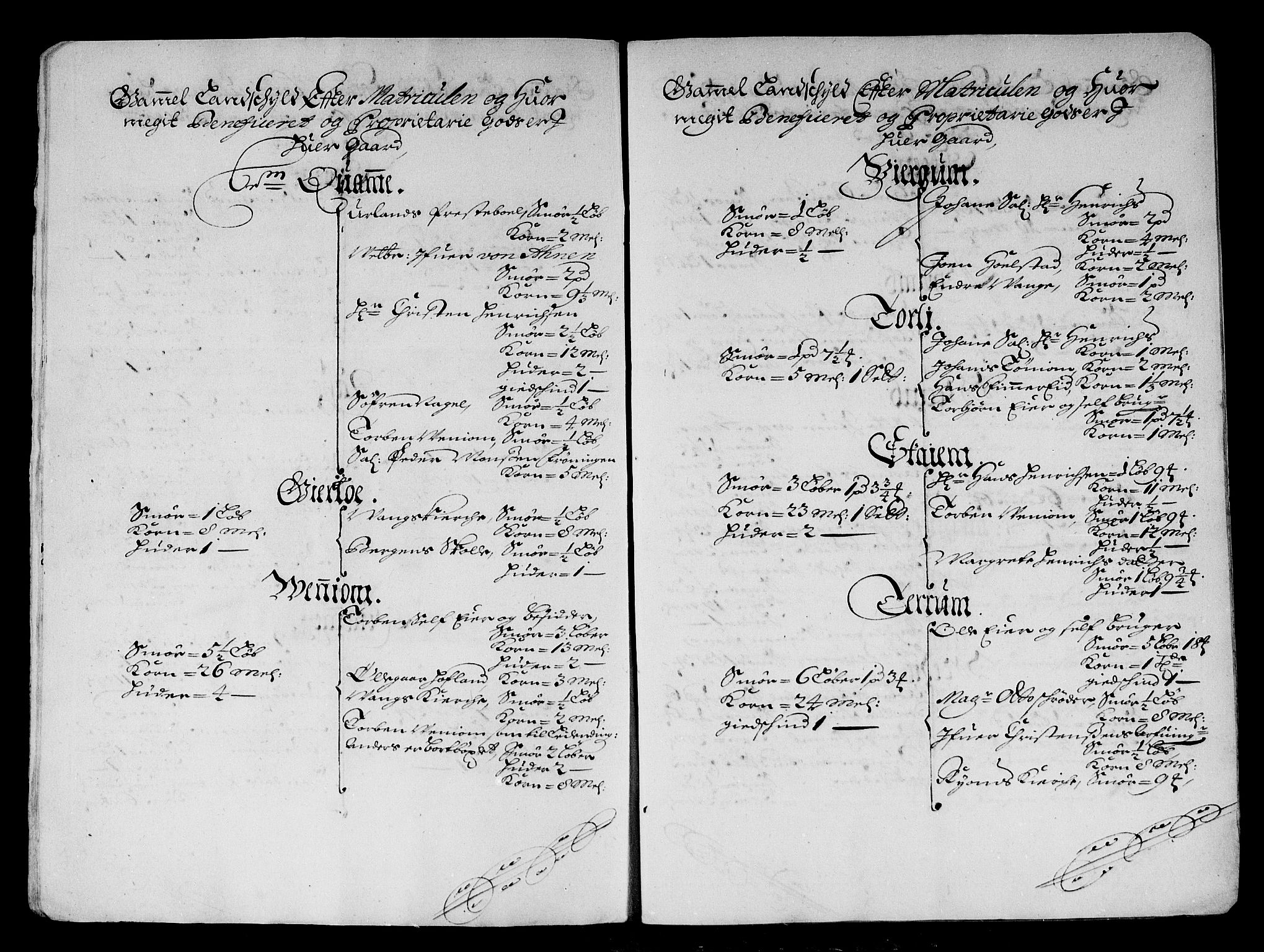 Rentekammeret inntil 1814, Reviderte regnskaper, Stiftamtstueregnskaper, Bergen stiftamt, RA/EA-6043/R/Rc/L0093: Bergen stiftamt, 1690