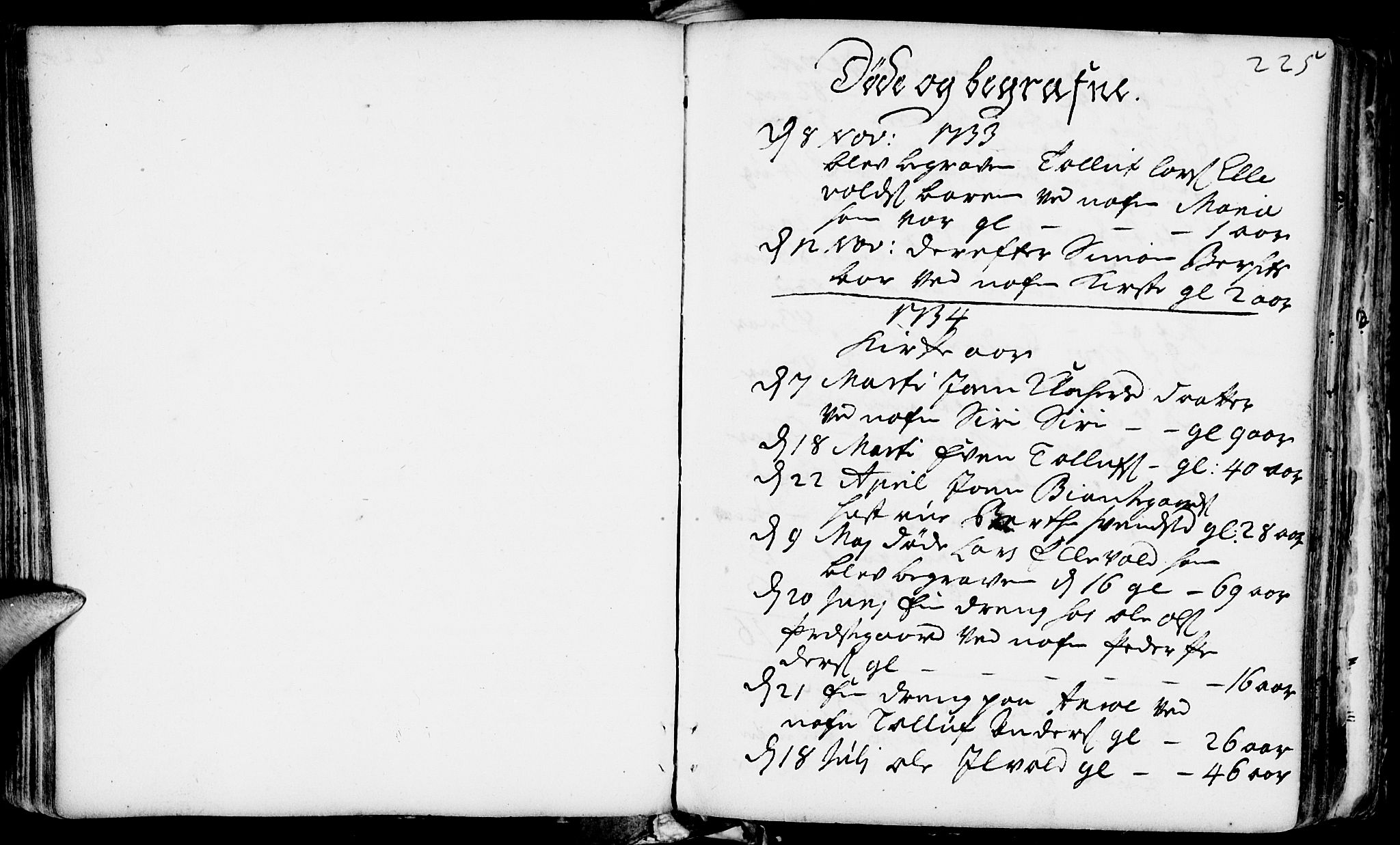 Rendalen prestekontor, SAH/PREST-054/H/Ha/Haa/L0001: Parish register (official) no. 1, 1733-1787, p. 225