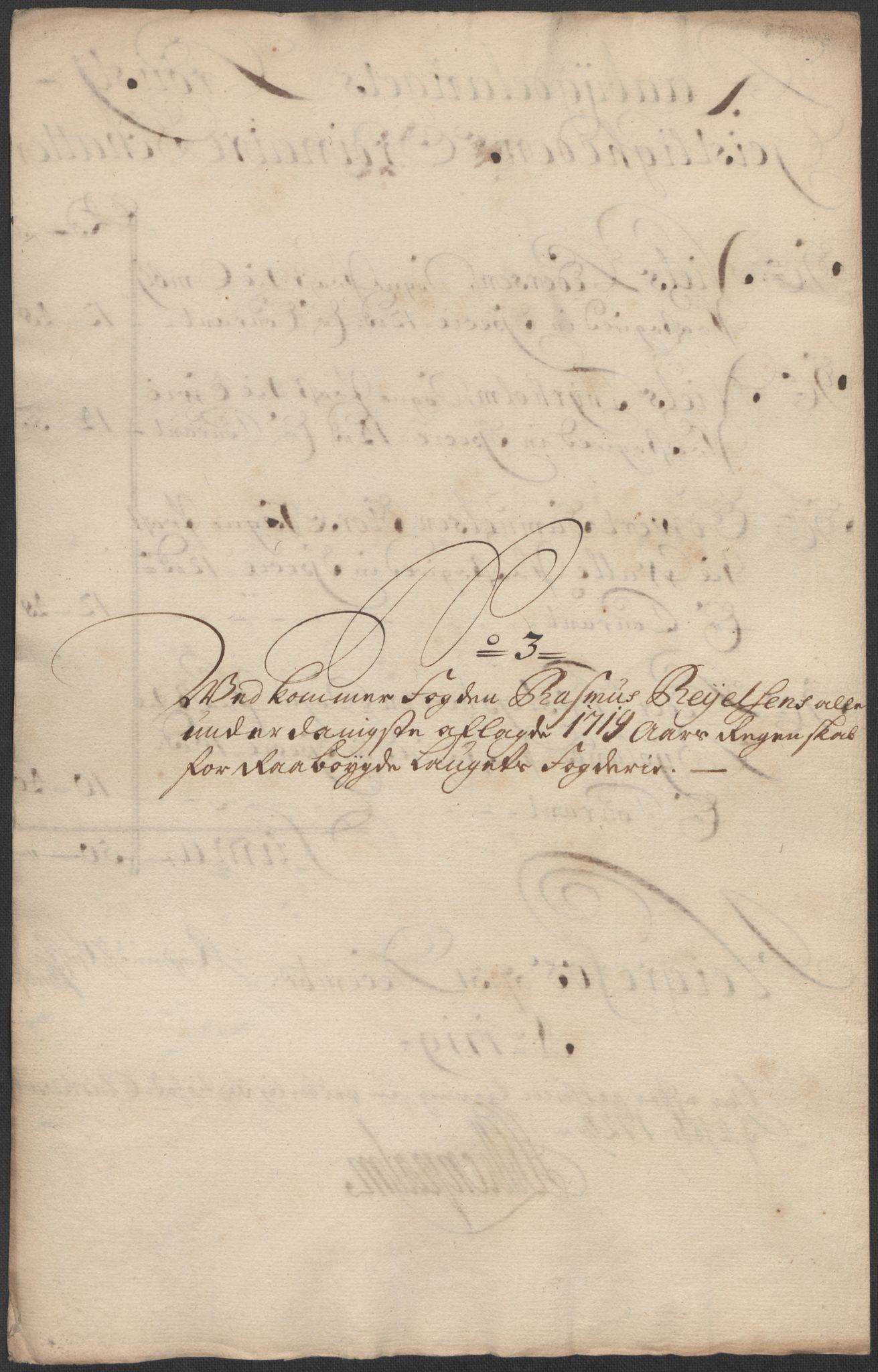 Rentekammeret inntil 1814, Reviderte regnskaper, Fogderegnskap, AV/RA-EA-4092/R40/L2453: Fogderegnskap Råbyggelag, 1718-1719, p. 284