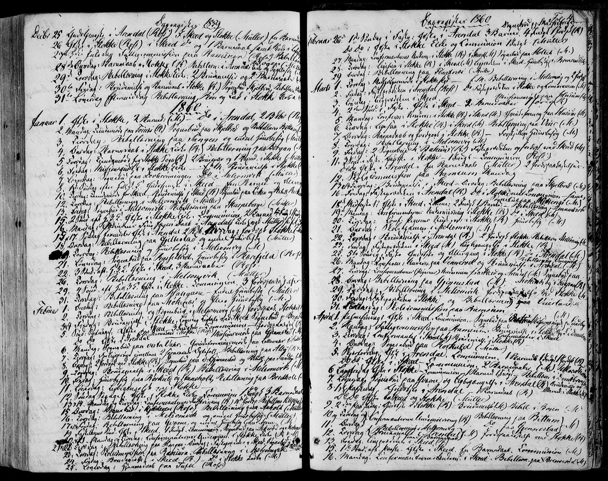 Stokke kirkebøker, SAKO/A-320/F/Fa/L0008: Parish register (official) no. I 8, 1858-1871, p. 453