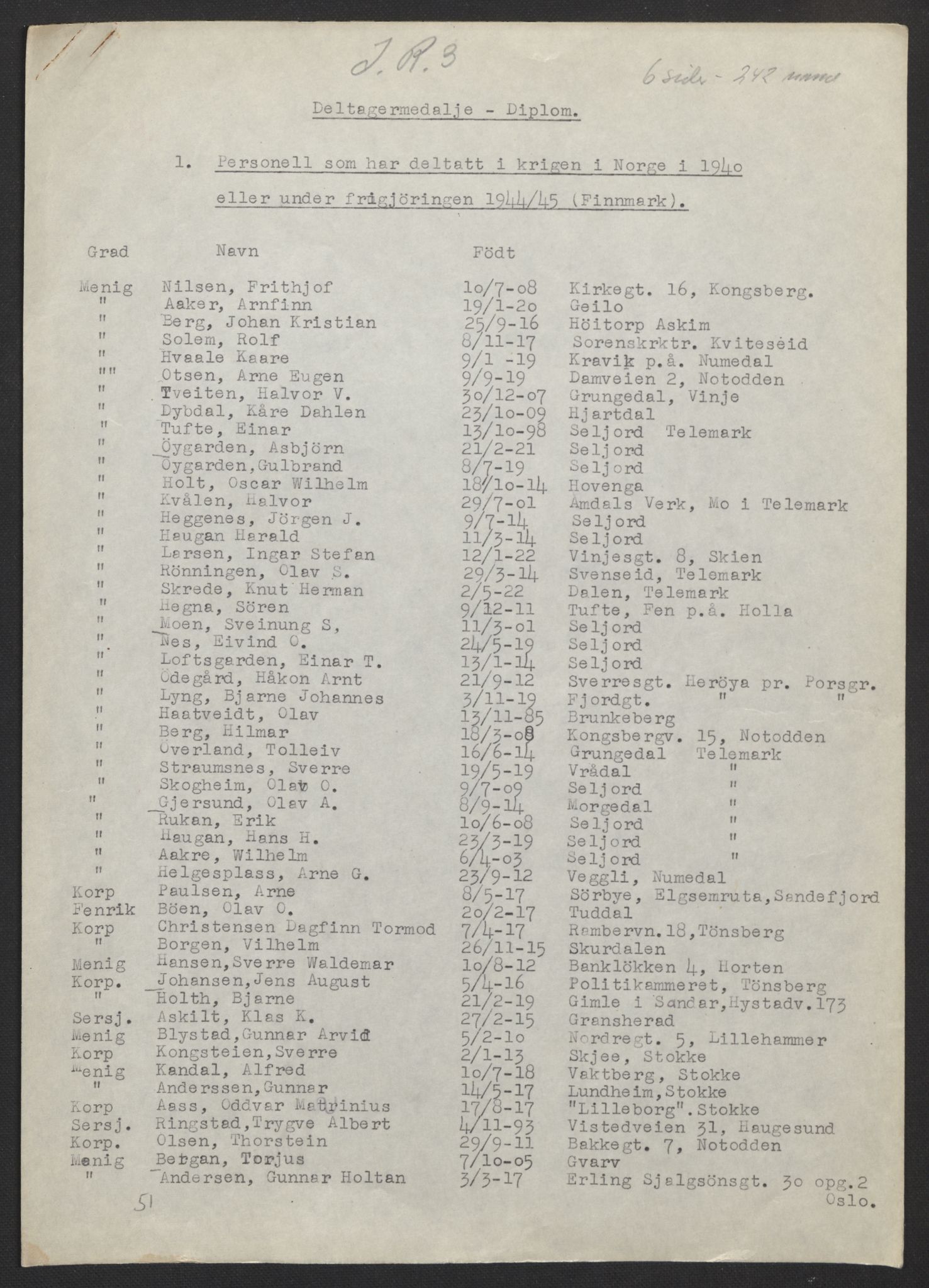 Forsvarsdepartementet, arkivet 1940-1945, AV/RA-RAFA-2062, 1940-1945, p. 29