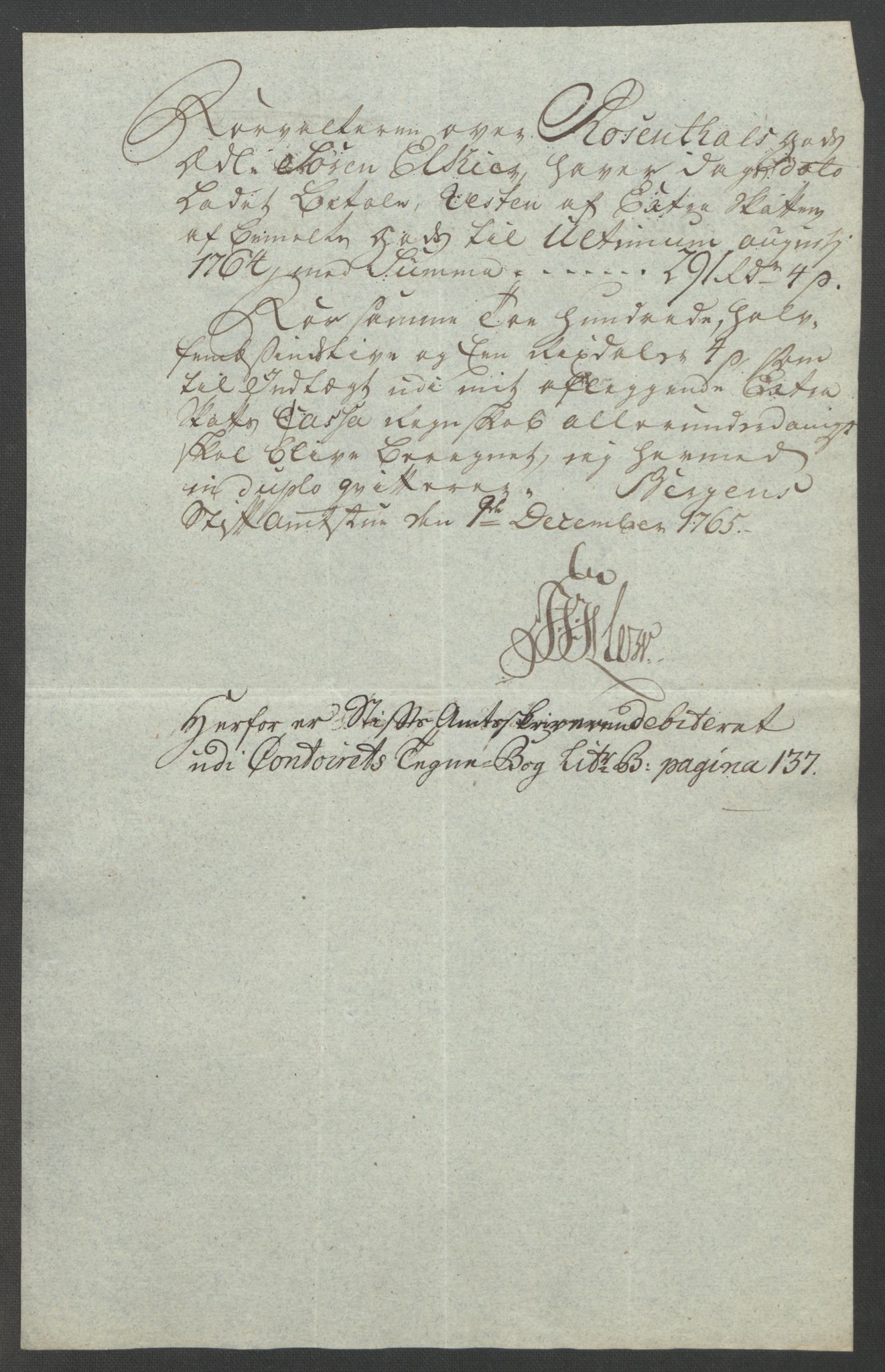 Rentekammeret inntil 1814, Reviderte regnskaper, Fogderegnskap, AV/RA-EA-4092/R49/L3157: Ekstraskatten Rosendal Baroni, 1762-1772, p. 111