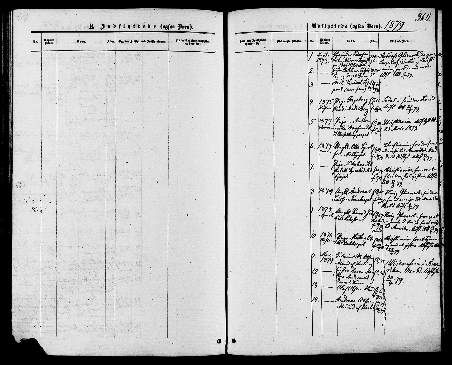 Biri prestekontor, SAH/PREST-096/H/Ha/Haa/L0006: Parish register (official) no. 6, 1877-1886, p. 365