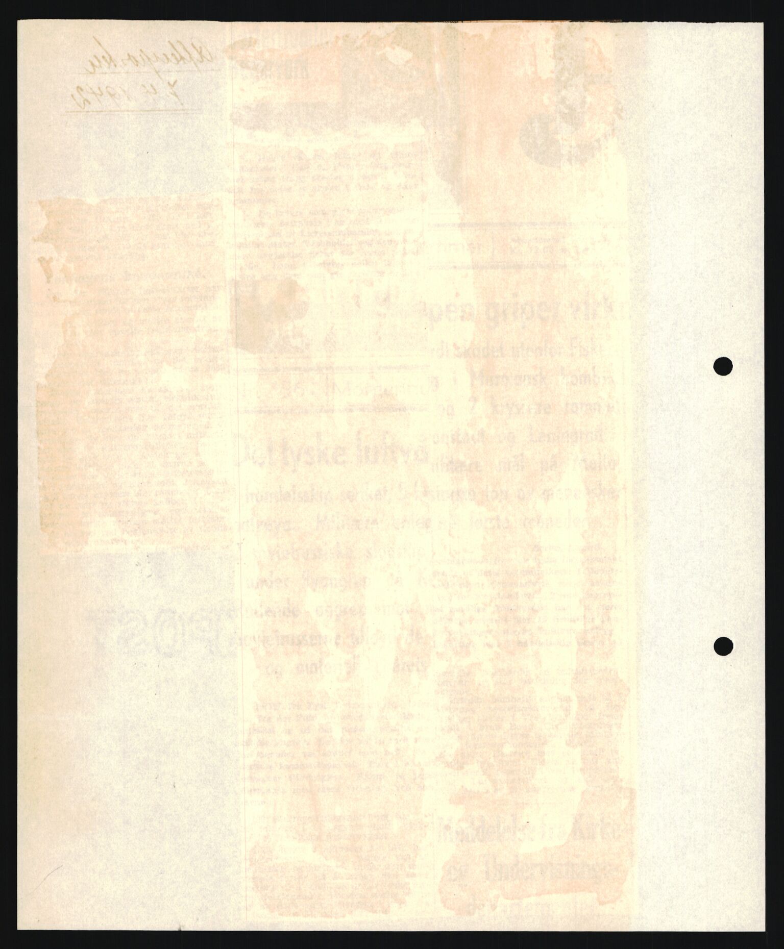 Forsvarets Overkommando. 2 kontor. Arkiv 11.4. Spredte tyske arkivsaker, AV/RA-RAFA-7031/D/Dar/Darb/L0013: Reichskommissariat - Hauptabteilung Vervaltung, 1917-1942, p. 1207