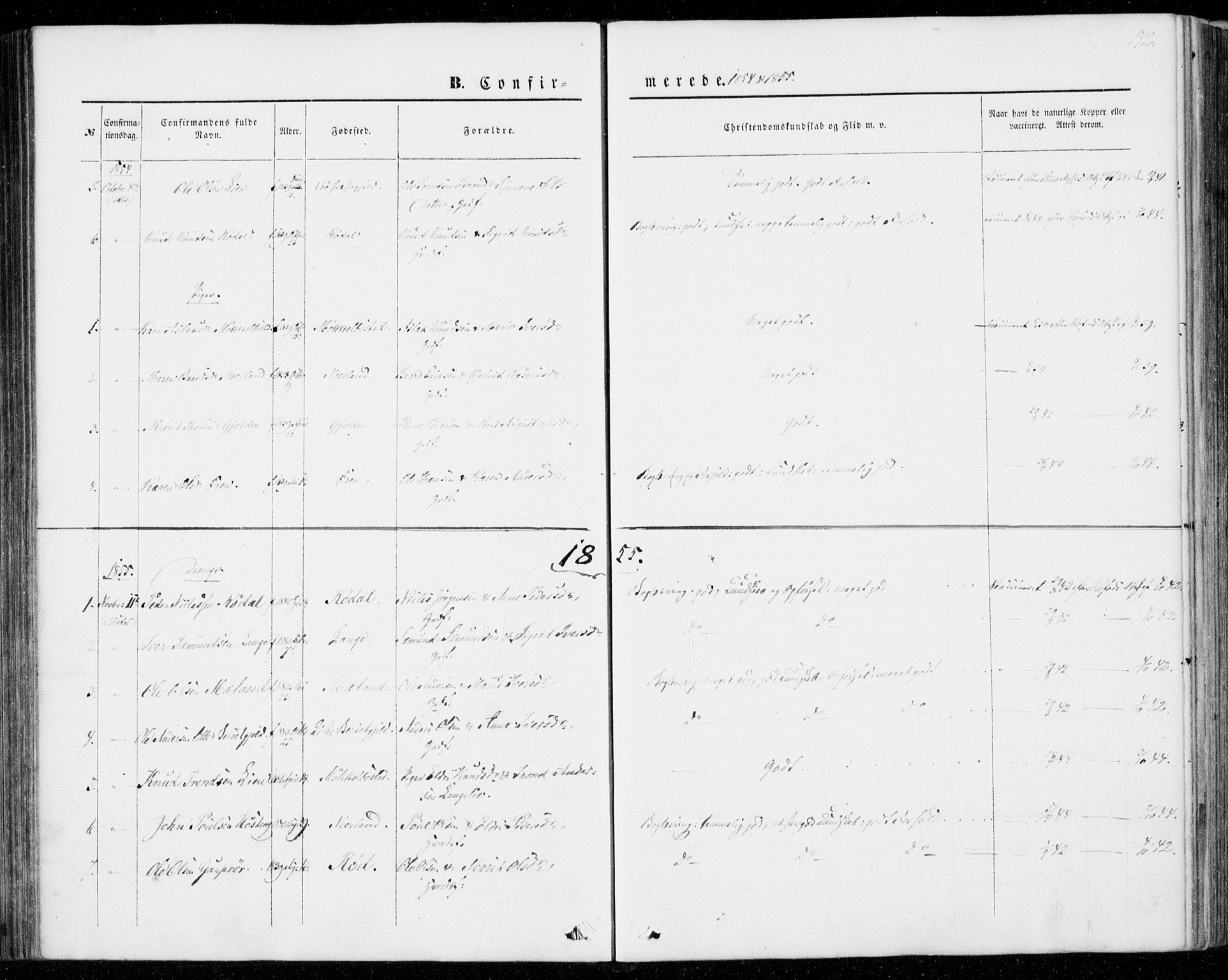 Ministerialprotokoller, klokkerbøker og fødselsregistre - Møre og Romsdal, SAT/A-1454/554/L0643: Parish register (official) no. 554A01, 1846-1879, p. 142