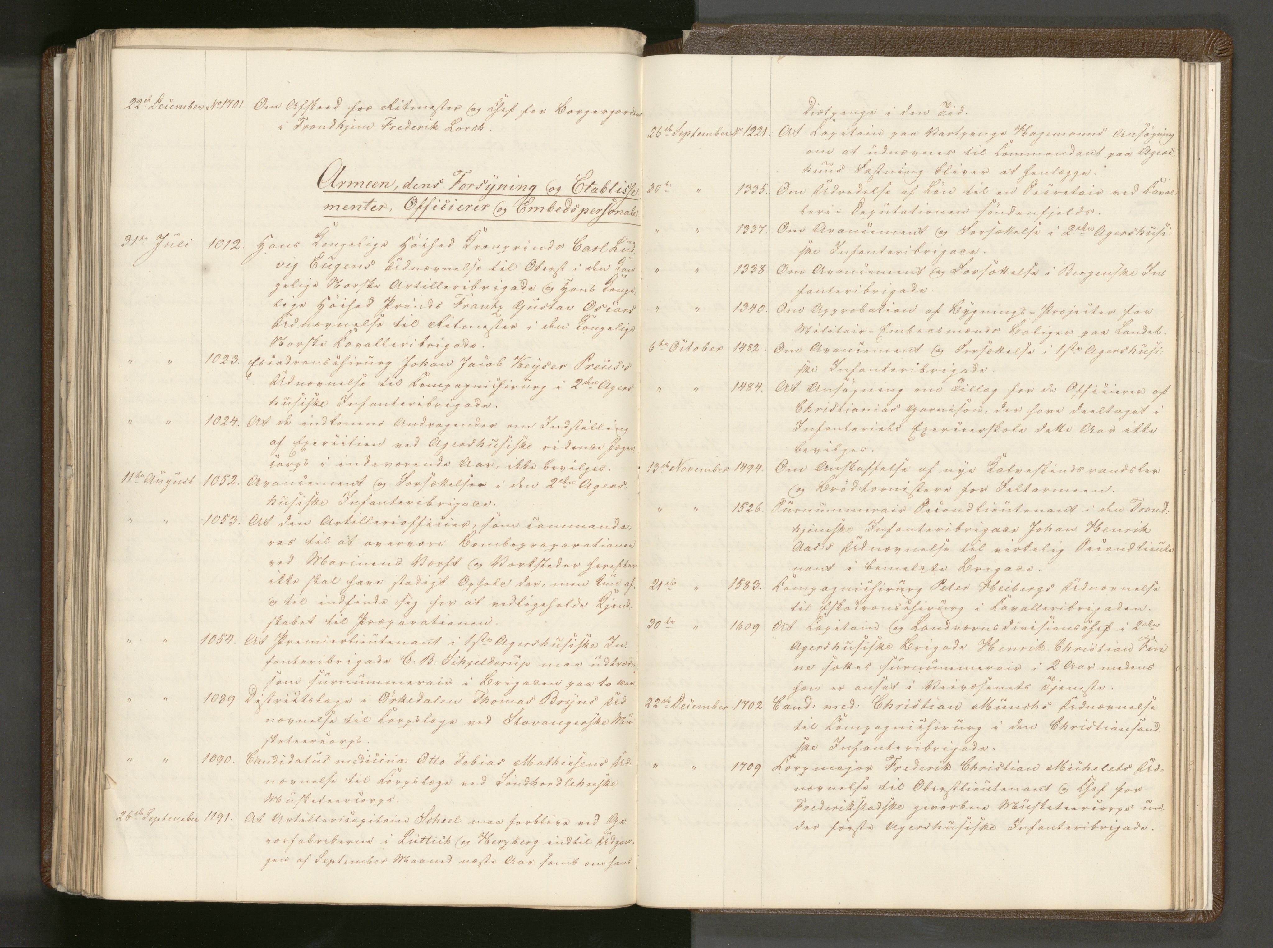 Statsrådssekretariatet, AV/RA-S-1001/A/Ab/L0064: Kgl. res. nr. 895-1724, 2. halvår, 1846