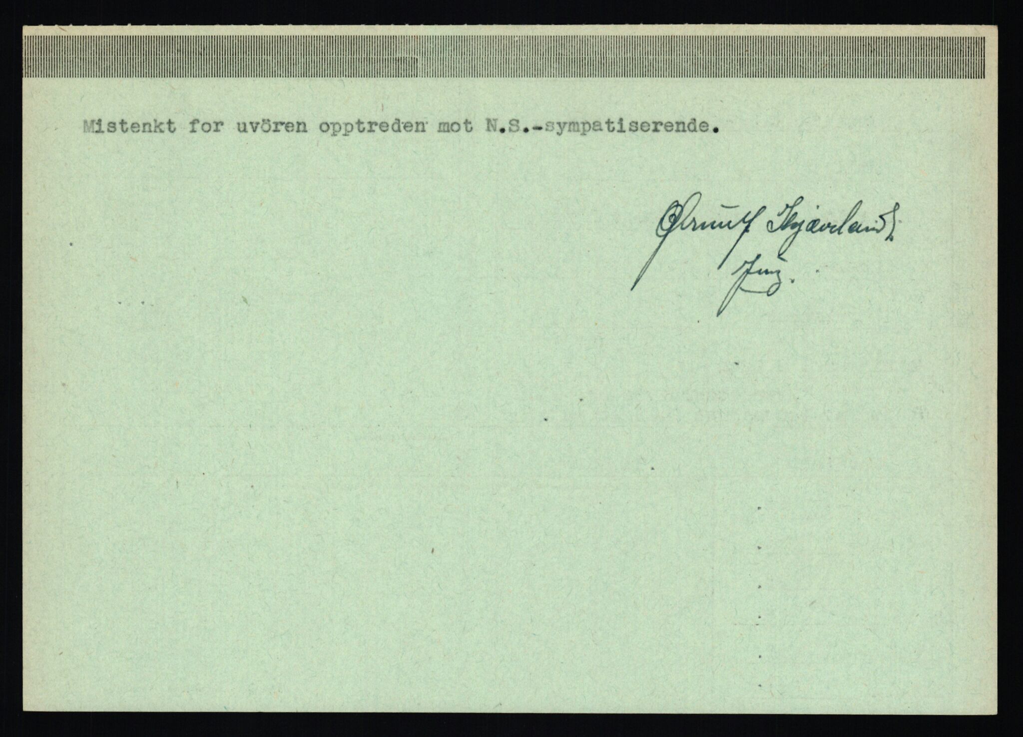 Statspolitiet - Hovedkontoret / Osloavdelingen, AV/RA-S-1329/C/Ca/L0010: Lind - Moksnes, 1943-1945, p. 3392