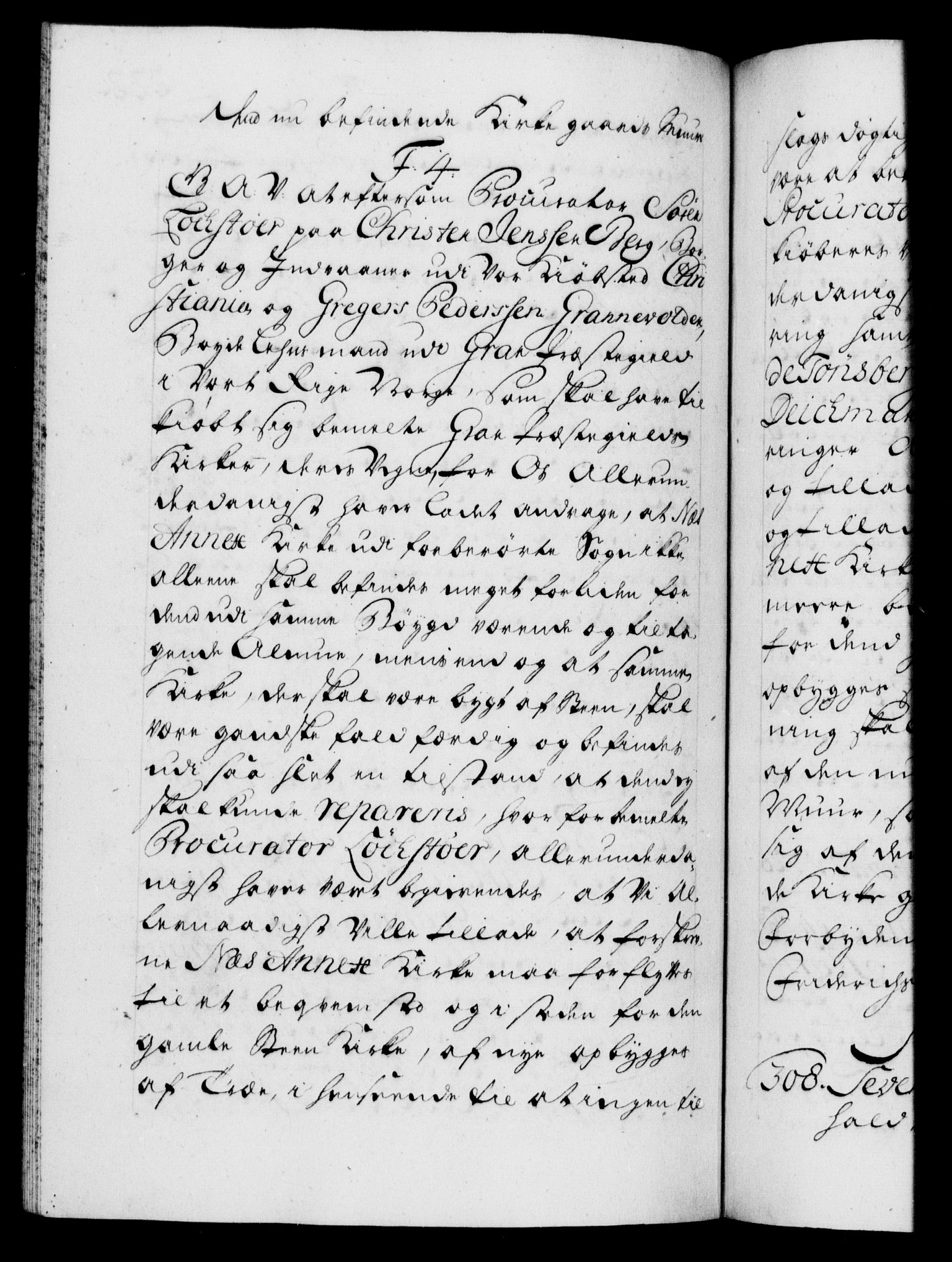 Danske Kanselli 1572-1799, AV/RA-EA-3023/F/Fc/Fca/Fcaa/L0025: Norske registre, 1726-1728, p. 222b