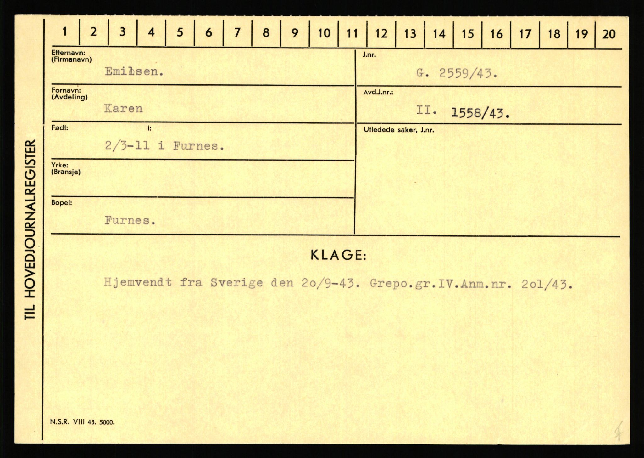 Statspolitiet - Hovedkontoret / Osloavdelingen, AV/RA-S-1329/C/Ca/L0004: Eid - funn av gjenstander	, 1943-1945, p. 847