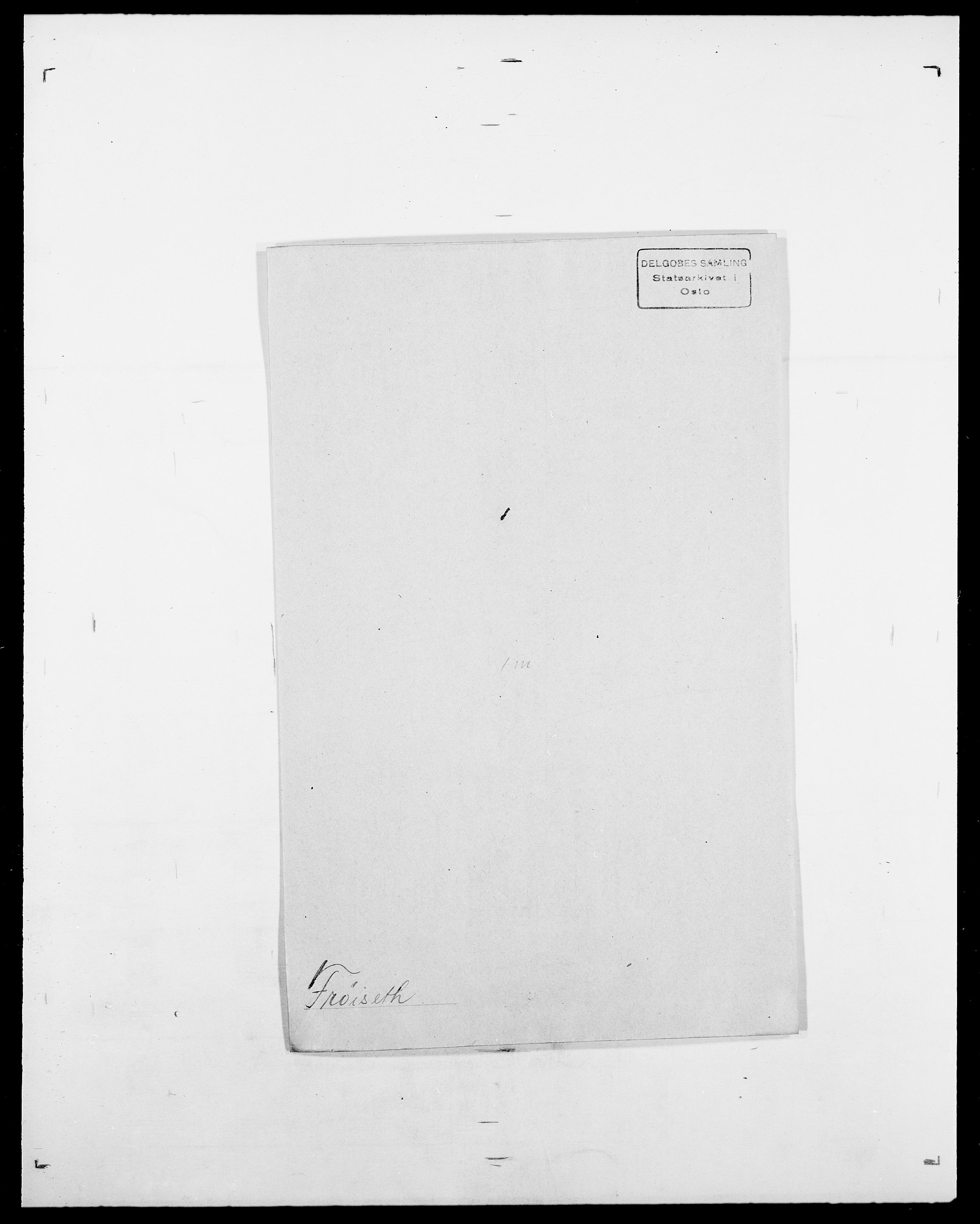 Delgobe, Charles Antoine - samling, SAO/PAO-0038/D/Da/L0013: Forbos - Geving, p. 100
