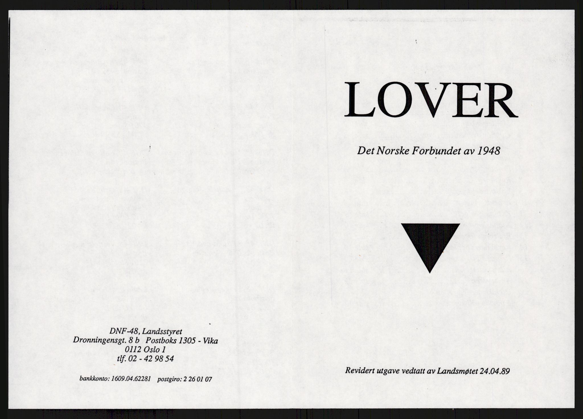 Det Norske Forbundet av 1948/Landsforeningen for Lesbisk og Homofil Frigjøring, AV/RA-PA-1216/A/Ag/L0003: Tillitsvalgte og medlemmer, 1952-1992, p. 632