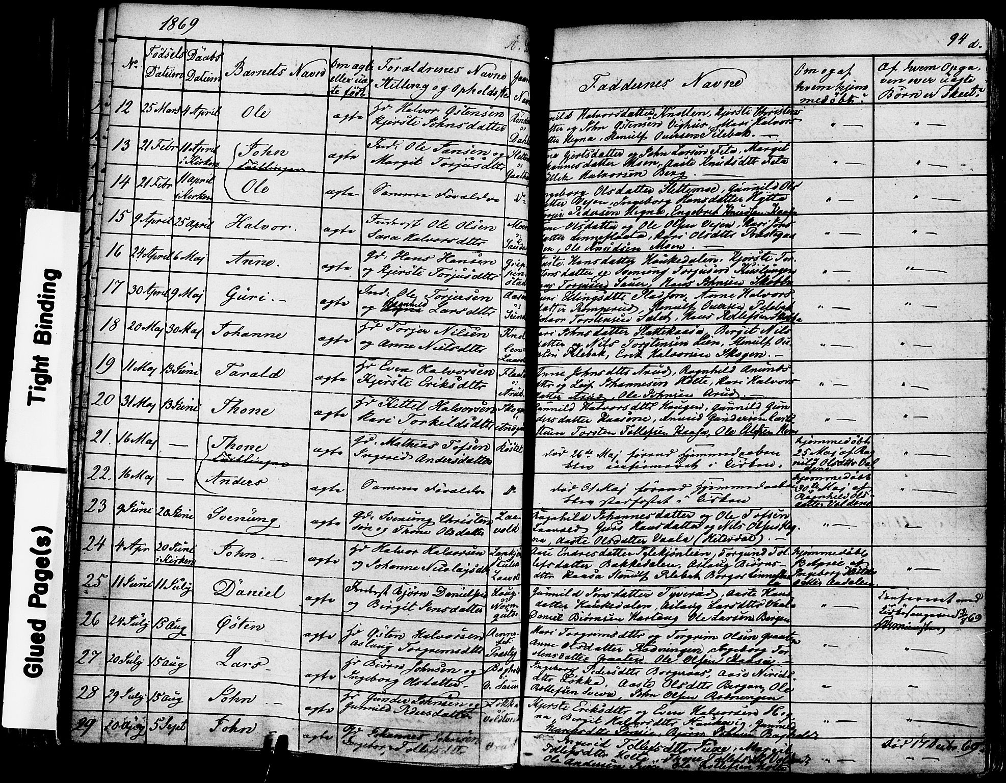 Sauherad kirkebøker, AV/SAKO-A-298/F/Fa/L0007: Parish register (official) no. I 7, 1851-1873