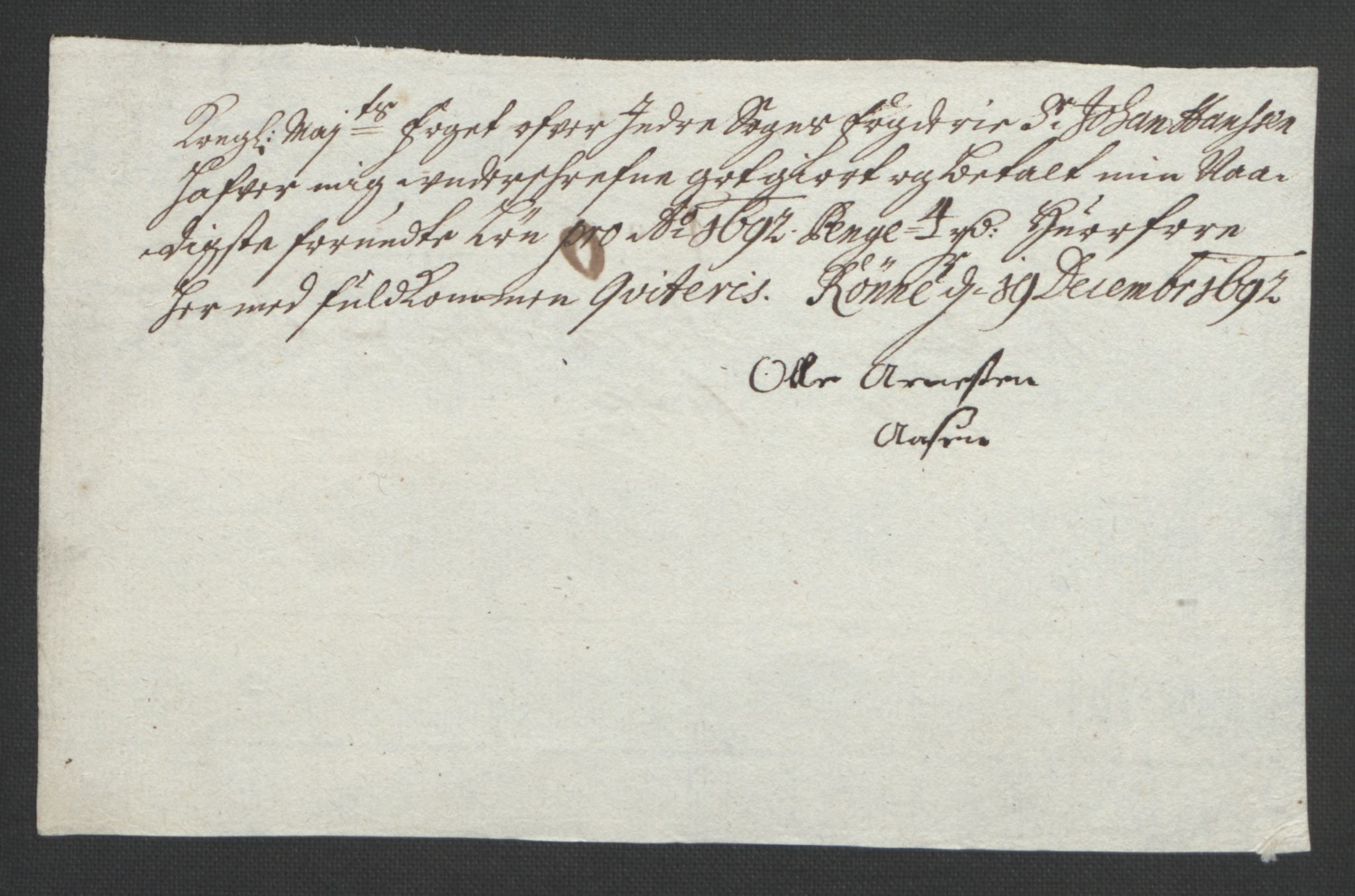 Rentekammeret inntil 1814, Reviderte regnskaper, Fogderegnskap, AV/RA-EA-4092/R52/L3306: Fogderegnskap Sogn, 1691-1692, p. 252