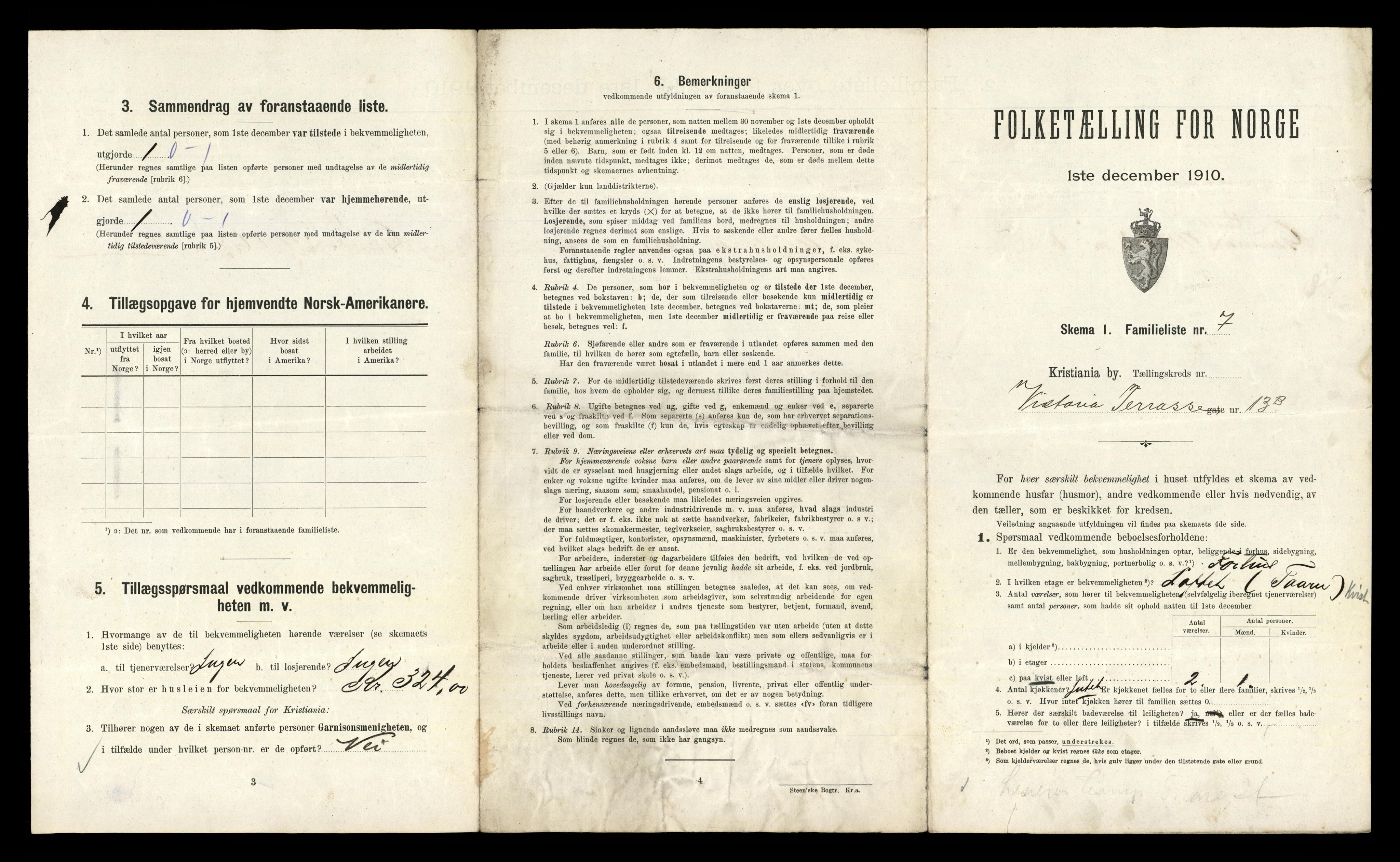 RA, 1910 census for Kristiania, 1910, p. 119553