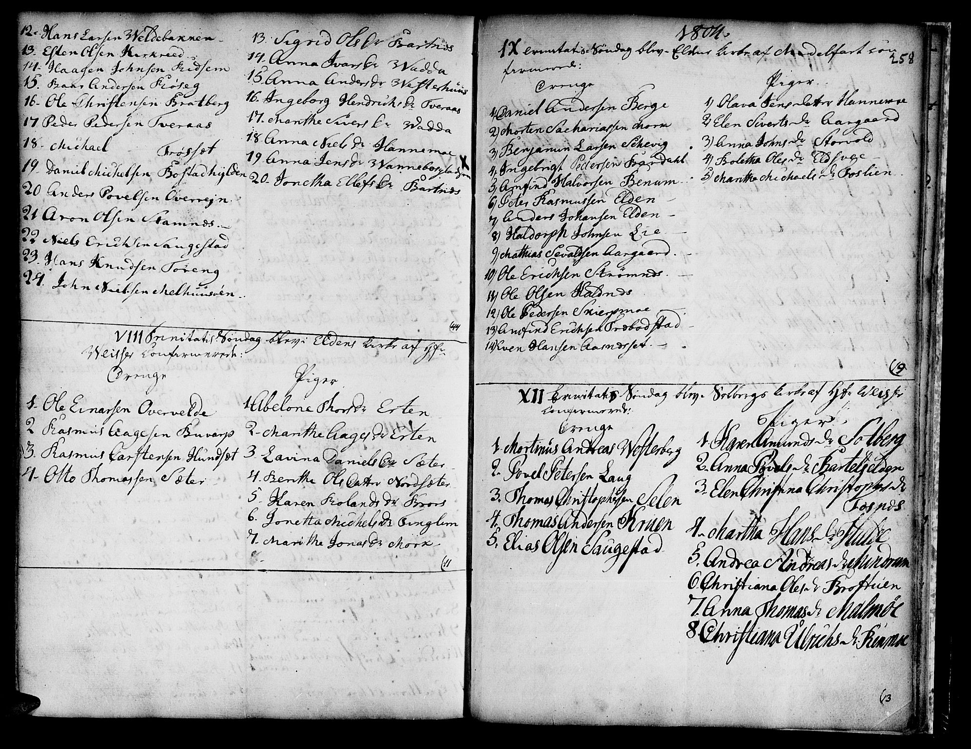 Ministerialprotokoller, klokkerbøker og fødselsregistre - Nord-Trøndelag, SAT/A-1458/741/L0385: Parish register (official) no. 741A01, 1722-1815, p. 258