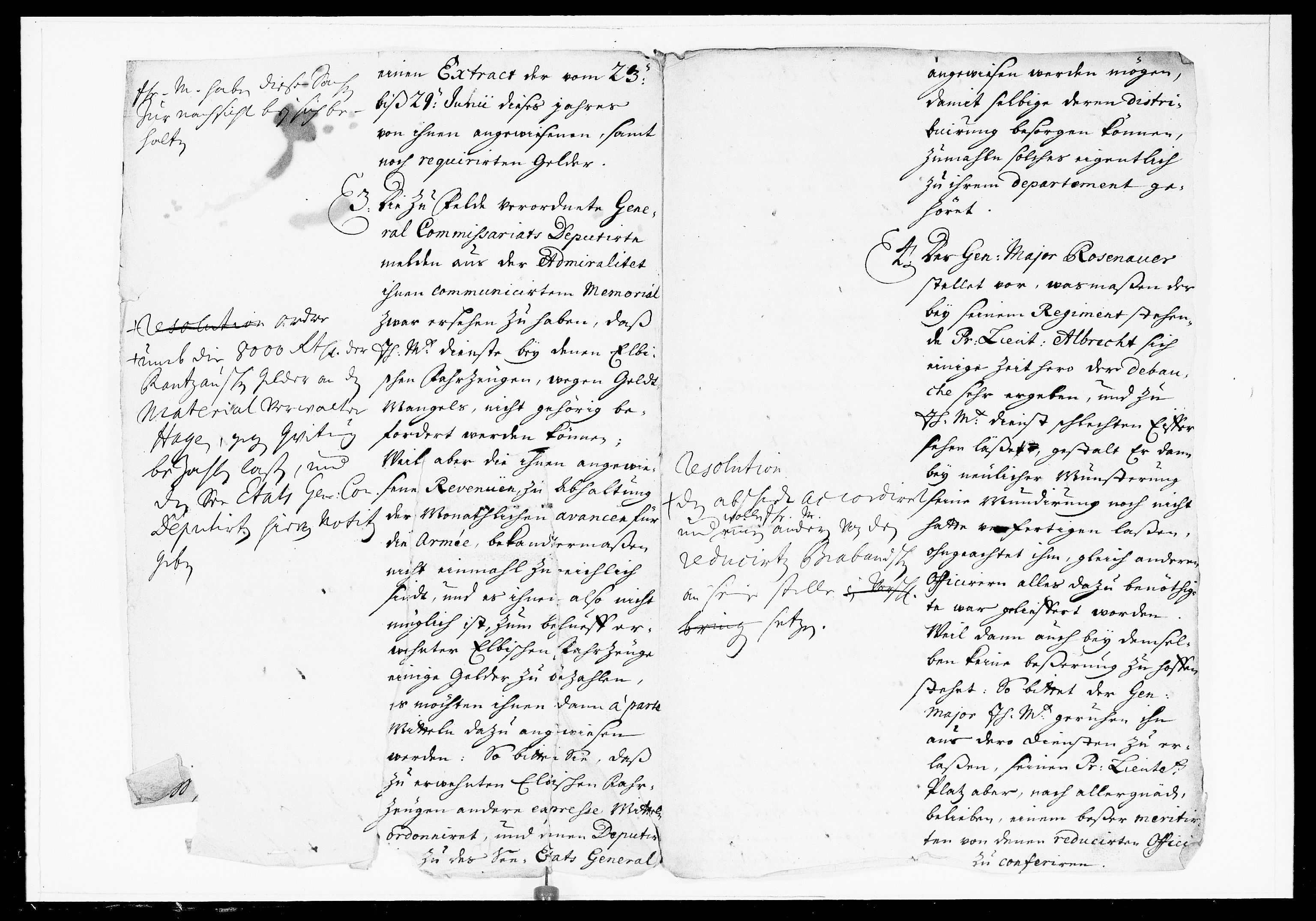 Krigskollegiet, Krigskancelliet, DRA/A-0006/-/1003-1013: Refererede sager, 1714, p. 550